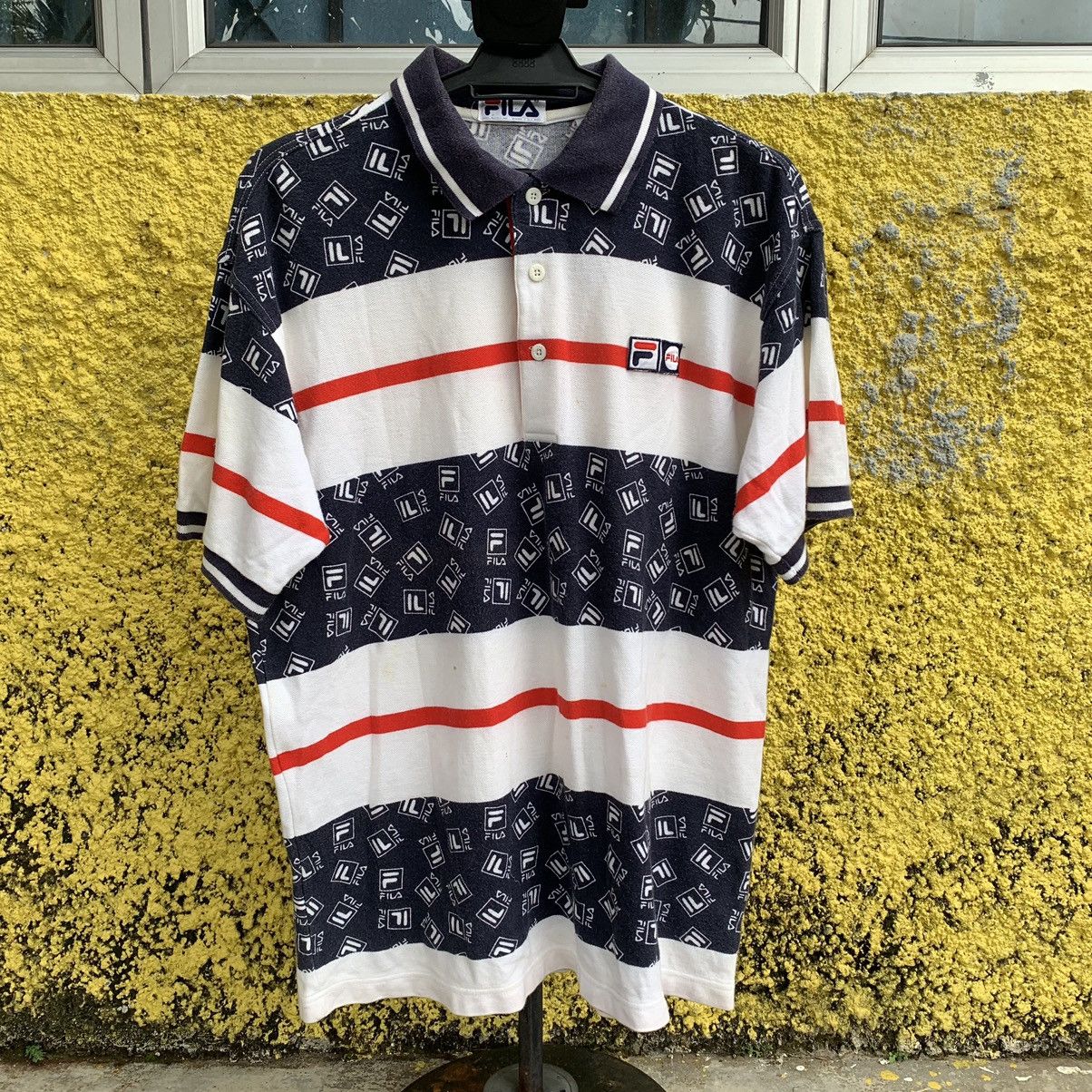 Fila × Vintage Fila polos tshirt tee vintage style Size US M / EU 48-50 / 2 - 1 Thumbnail