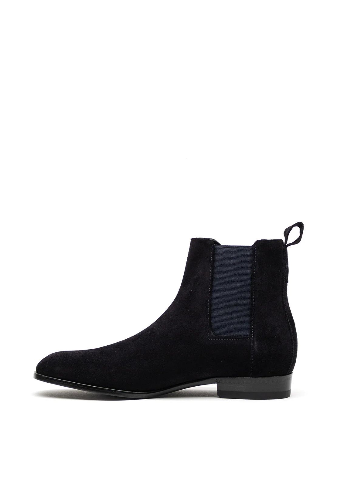 Hugo Boss Hugo Boss Men's Navy Suede Chelsea Boots Size US 9 / EU 42 - 4 Thumbnail
