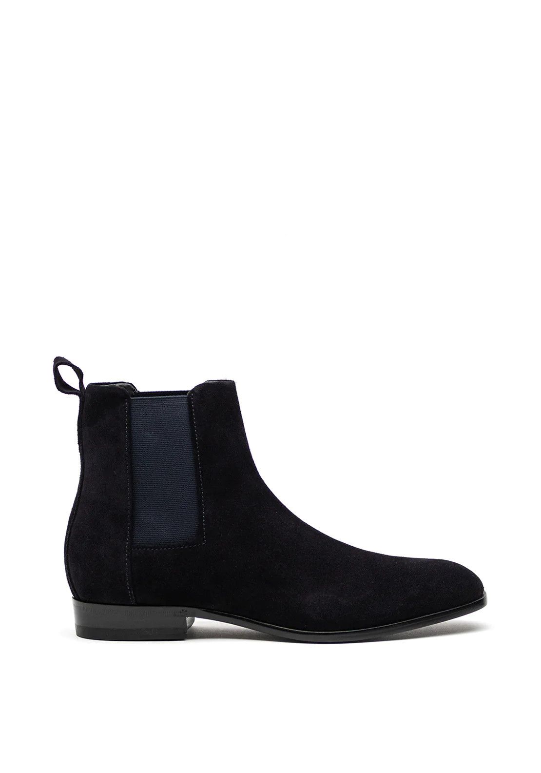 Hugo Boss Hugo Boss Men's Navy Suede Chelsea Boots Size US 9 / EU 42 - 2 Thumbnail