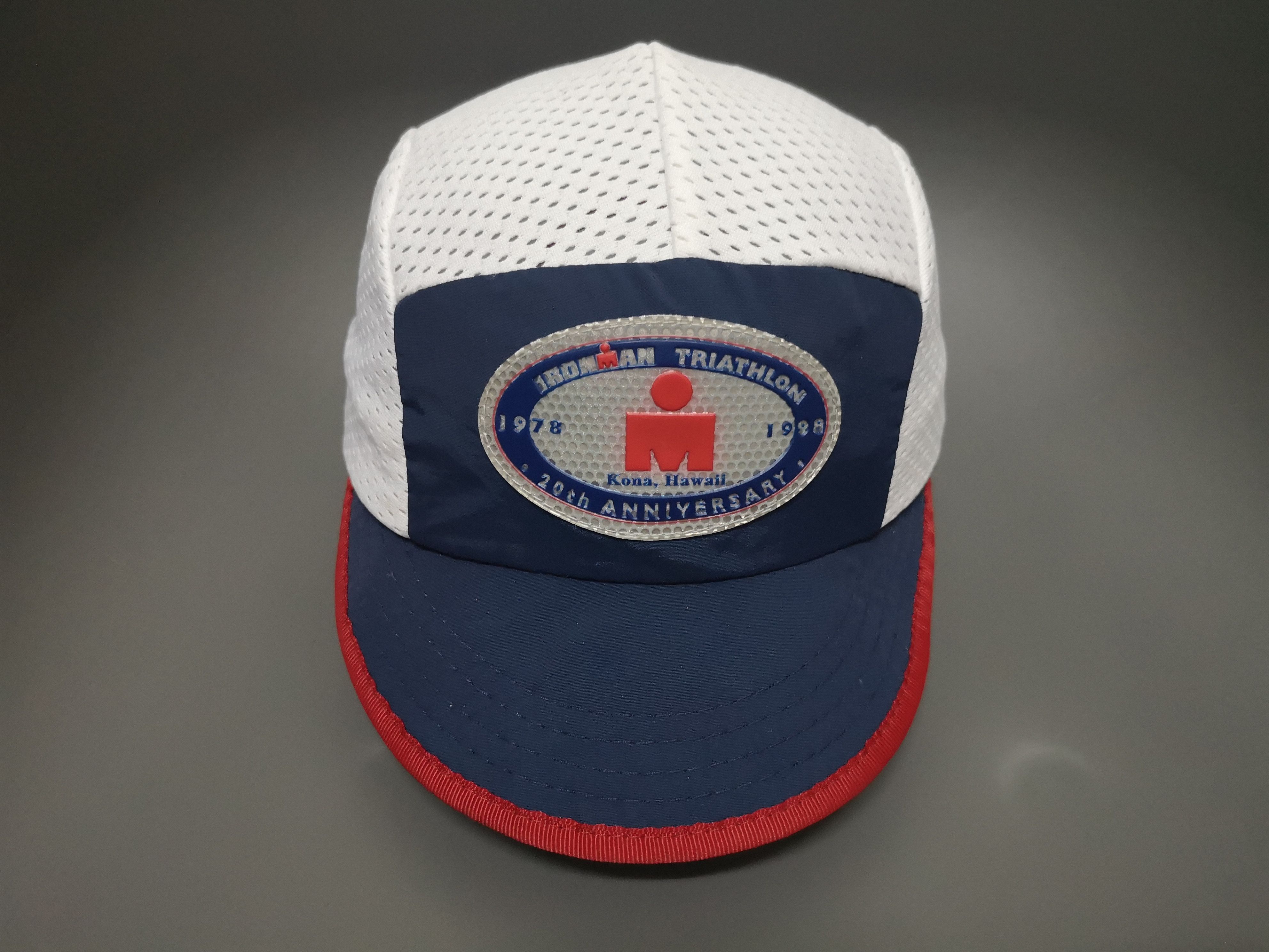 Vintage VINTAGE USA 1998 IRONMAN TRIATHLON SPORTS CAP Size ONE SIZE - 2 Thumbnail