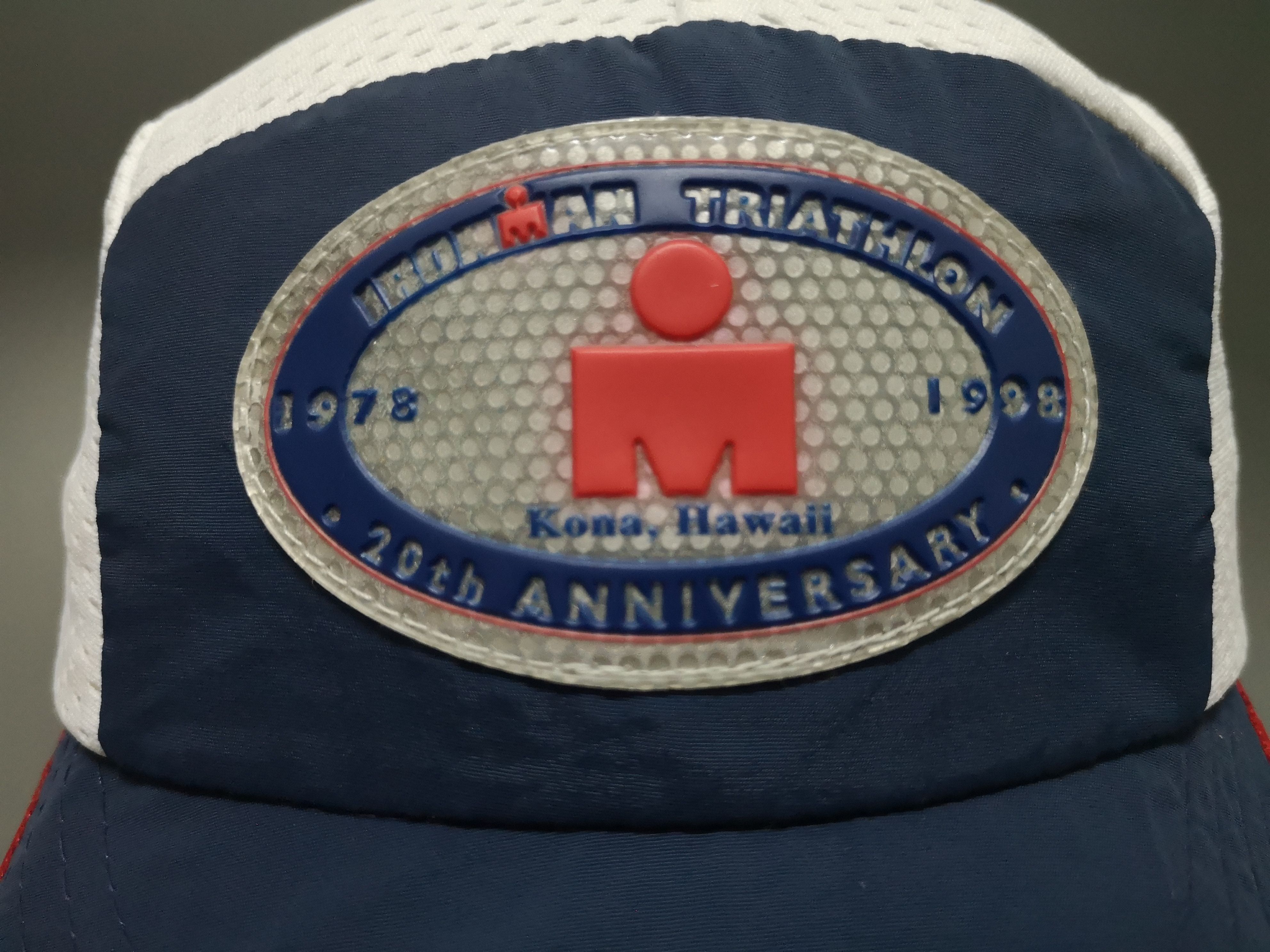 Vintage VINTAGE USA 1998 IRONMAN TRIATHLON SPORTS CAP Size ONE SIZE - 10 Thumbnail