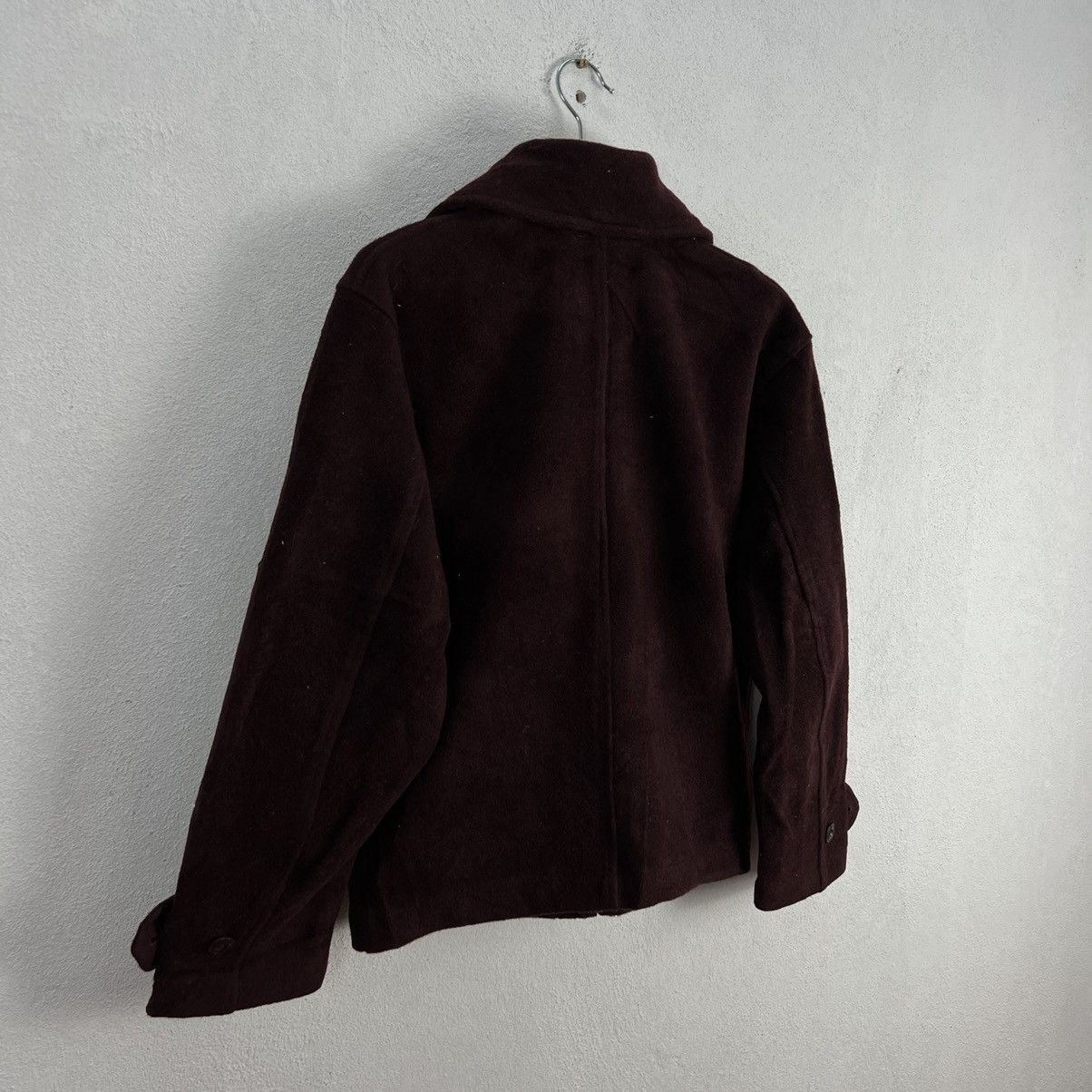 Japanese Brand VINTAGE CROPPED WOOL JACKET UNIQLO UNDERCOVER JUN TAKASHI Size US S / EU 44-46 / 1 - 7 Thumbnail