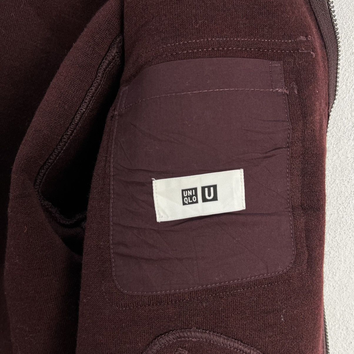 Japanese Brand VINTAGE CROPPED WOOL JACKET UNIQLO UNDERCOVER JUN TAKASHI Size US S / EU 44-46 / 1 - 9 Thumbnail