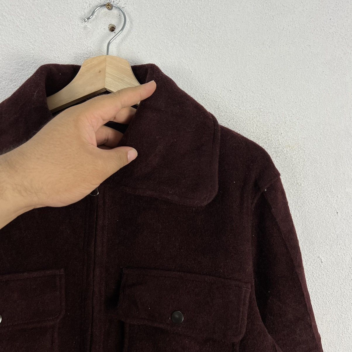 Japanese Brand VINTAGE CROPPED WOOL JACKET UNIQLO UNDERCOVER JUN TAKASHI Size US S / EU 44-46 / 1 - 4 Thumbnail