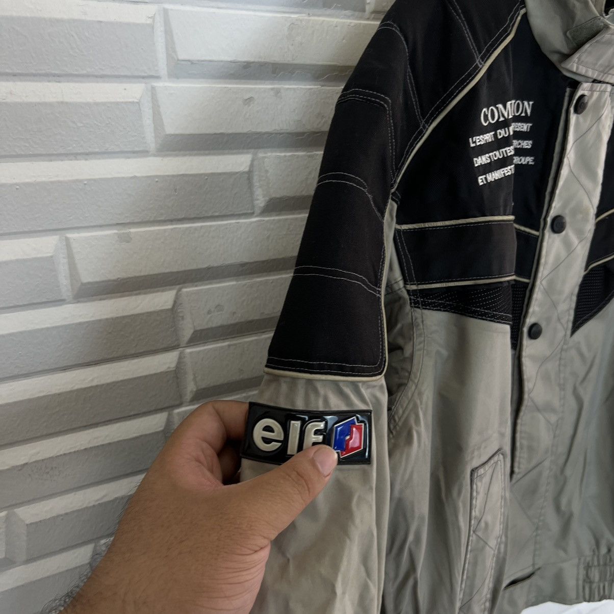 Japanese Brand VINTAGE ELF ORIGINAL COLLECTIONS MOTORCROSS JACKET BIG LOGO Size US L / EU 52-54 / 3 - 7 Thumbnail