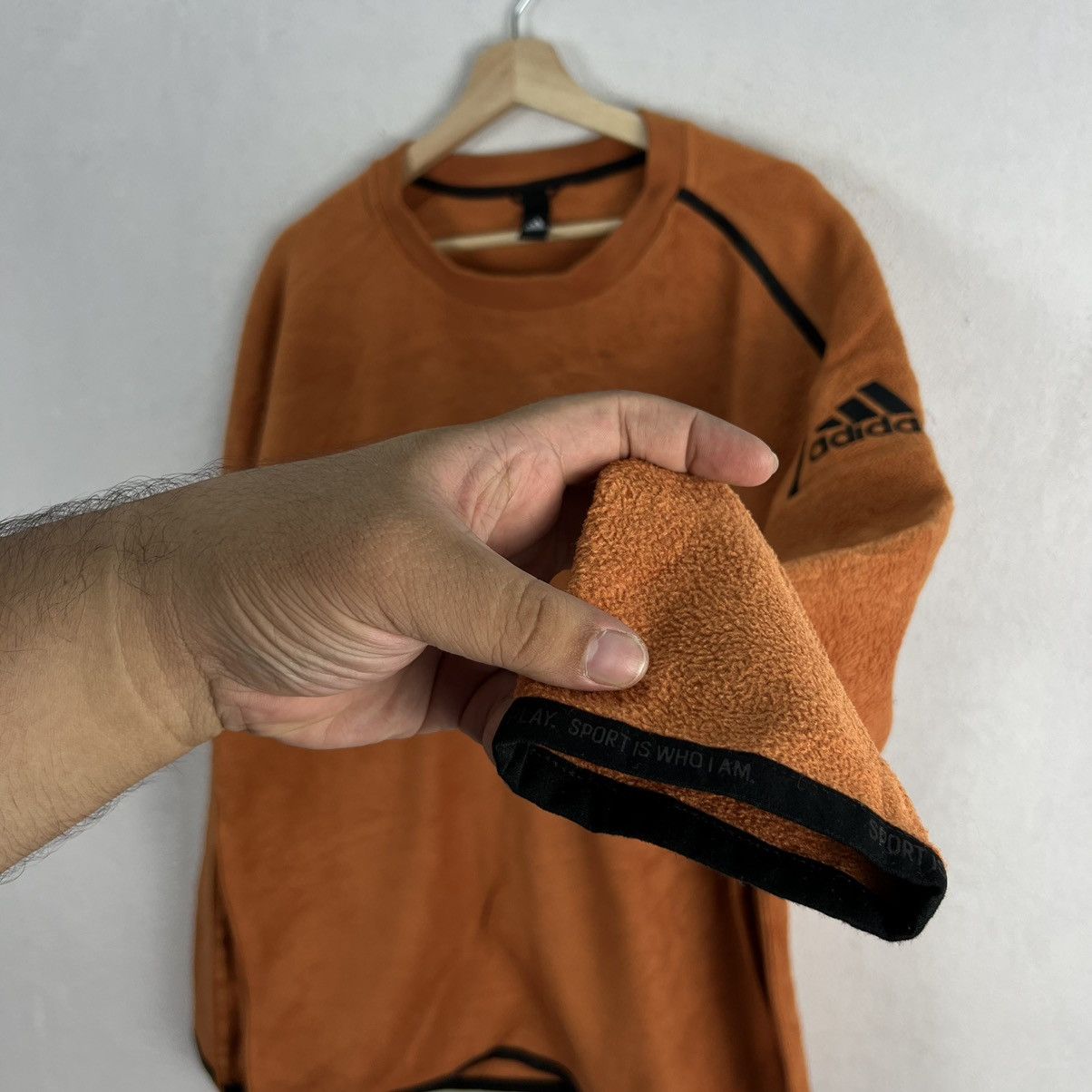 Adidas VINTAGE CREWNECK SWEATSHIRT ADIDAS STREET WEAR STYLE Size US L / EU 52-54 / 3 - 9 Thumbnail