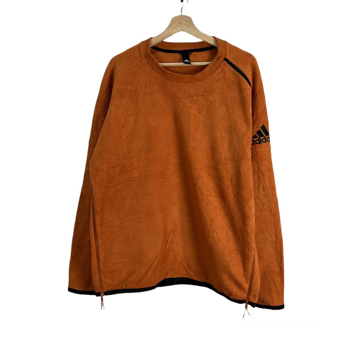 Adidas VINTAGE CREWNECK SWEATSHIRT ADIDAS STREET WEAR STYLE Size US L / EU 52-54 / 3 - 1 Thumbnail