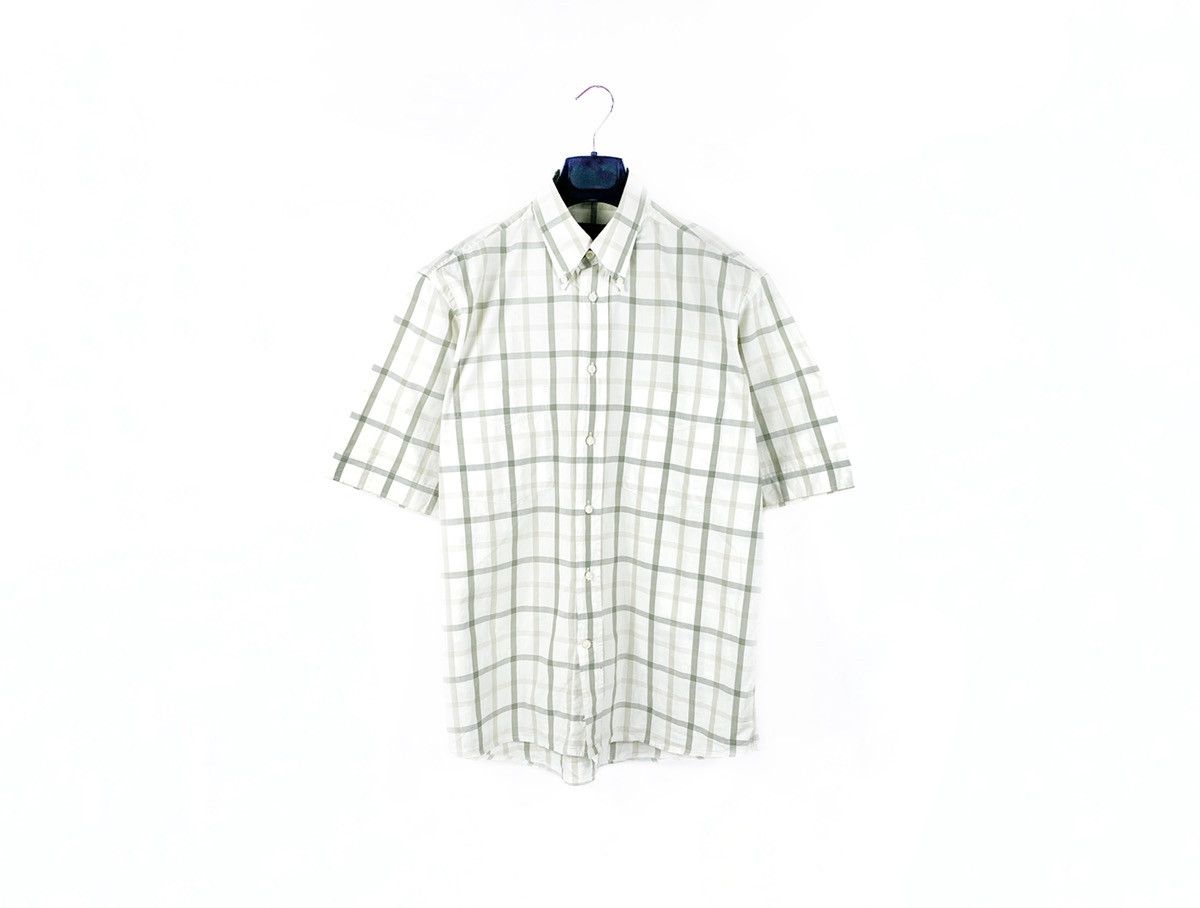 Burberry London shirt Nova Check short Sleeve luxury 90s