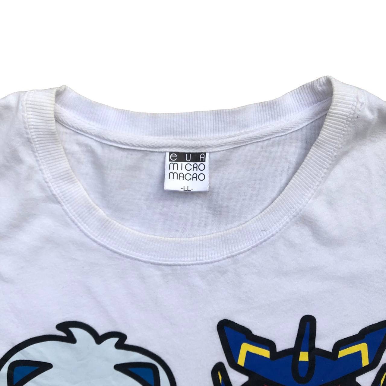 Anime × Cartoon Network × Japanese Brand EVANGELION EVA MACRO ANIME TSHIRT Size US L / EU 52-54 / 3 - 4 Thumbnail