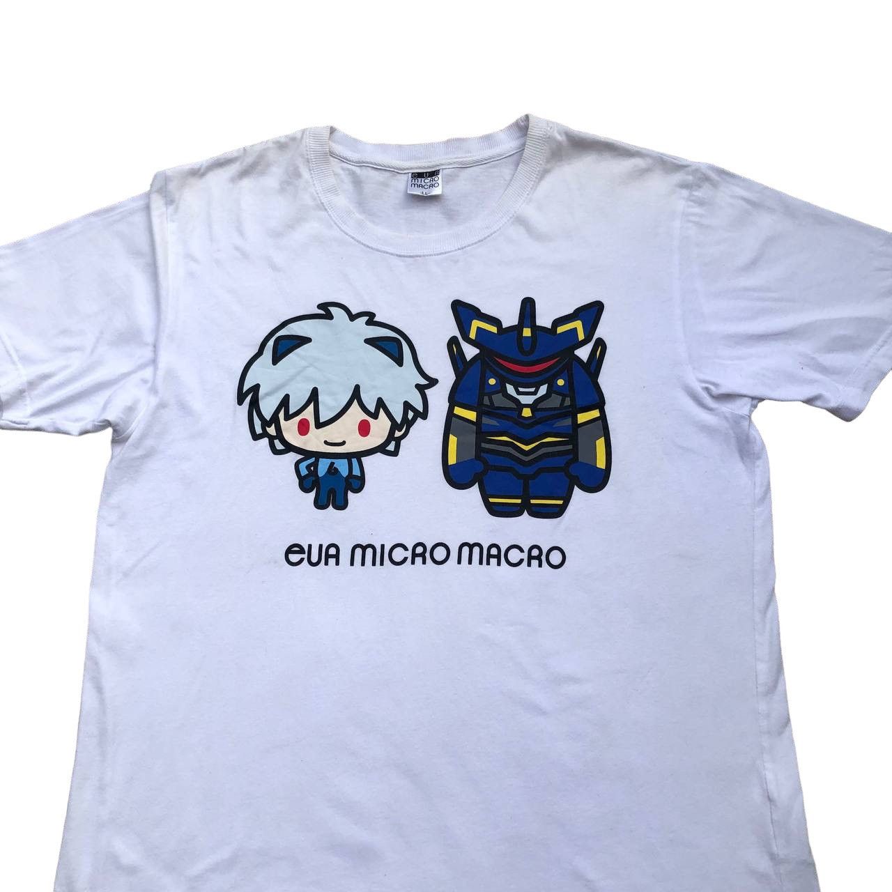 Anime × Cartoon Network × Japanese Brand EVANGELION EVA MACRO ANIME TSHIRT Size US L / EU 52-54 / 3 - 2 Thumbnail