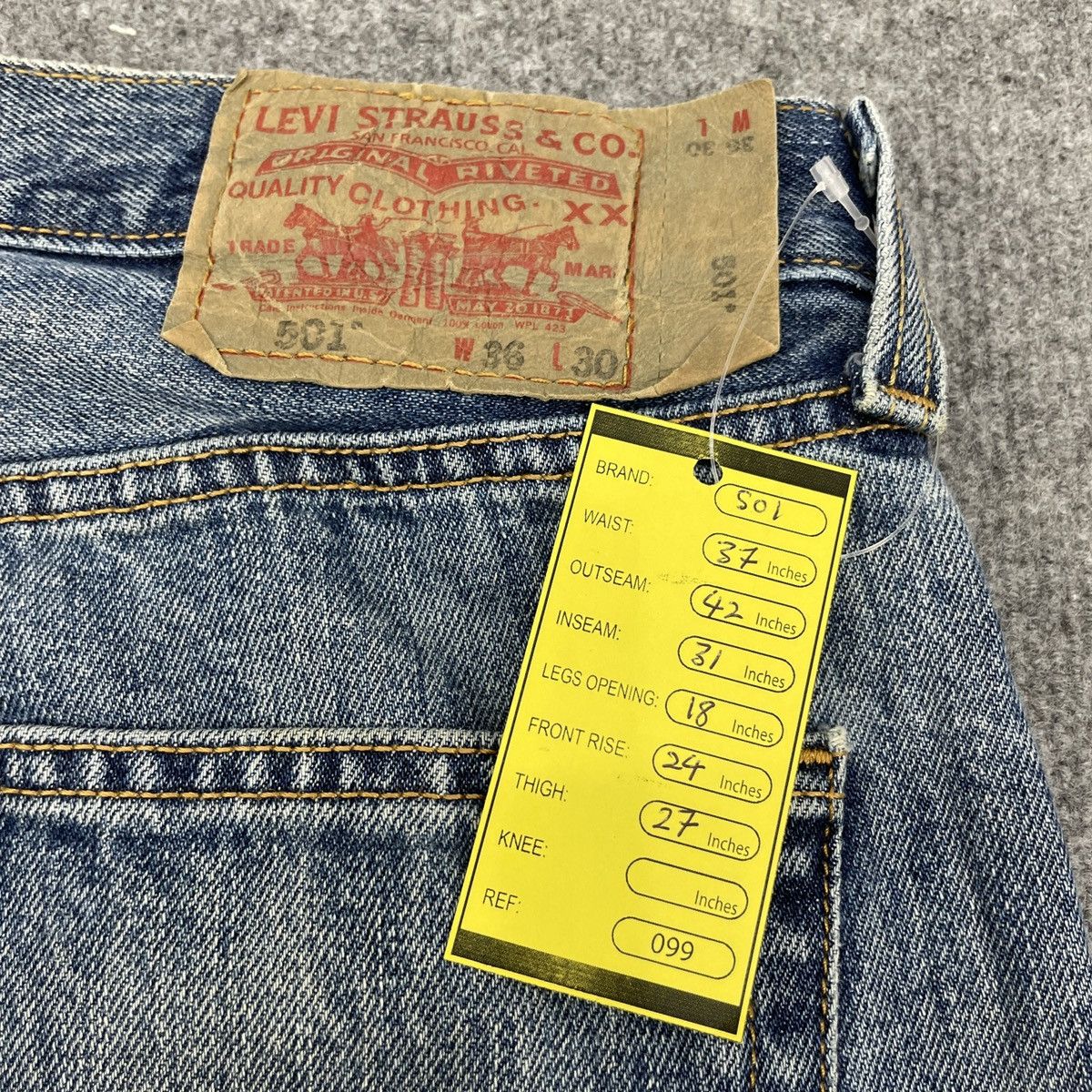 Levi's × Vintage Vintage Levi's 501 Faded Jeans -wc099 Size US 37 - 11 Thumbnail