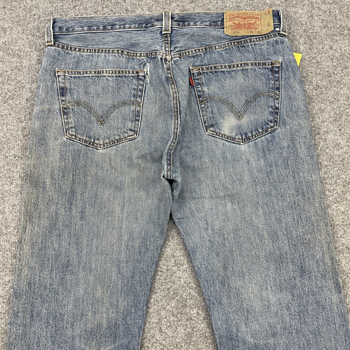 Levi's × Vintage Vintage Levi's 501 Faded Jeans -wc099 Size US 37 - 3 Thumbnail