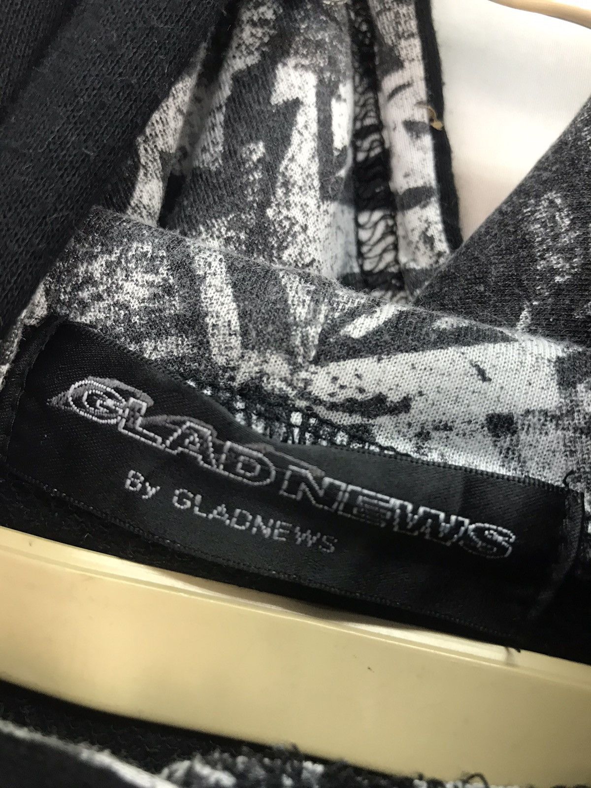 Japanese Brand × Other “Bring the noise” printed croptop hoodie by gladnews Size M / US 6-8 / IT 42-44 - 4 Thumbnail