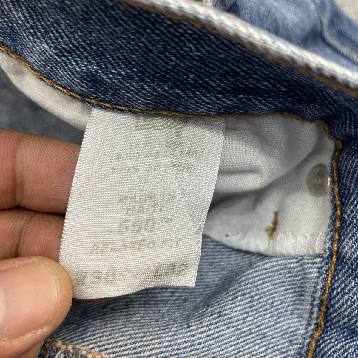 Levi's × Vintage Vintage Levi's 550 Blue Jeans -wc083 Size US 39 - 6 Thumbnail