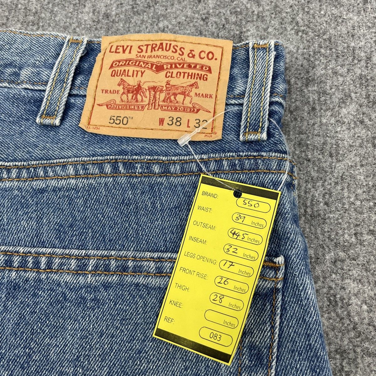 Levi's × Vintage Vintage Levi's 550 Blue Jeans -wc083 Size US 39 - 11 Thumbnail