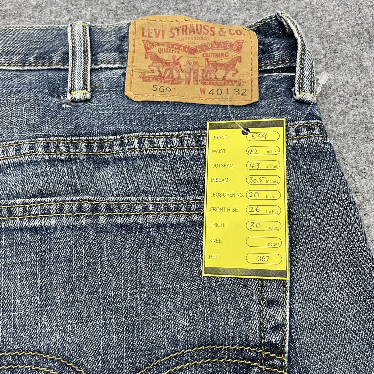 Levi's × Vintage Vintage Levi's 569 Blue Jeans -wc067 Size US 42 / EU 58 - 12 Thumbnail