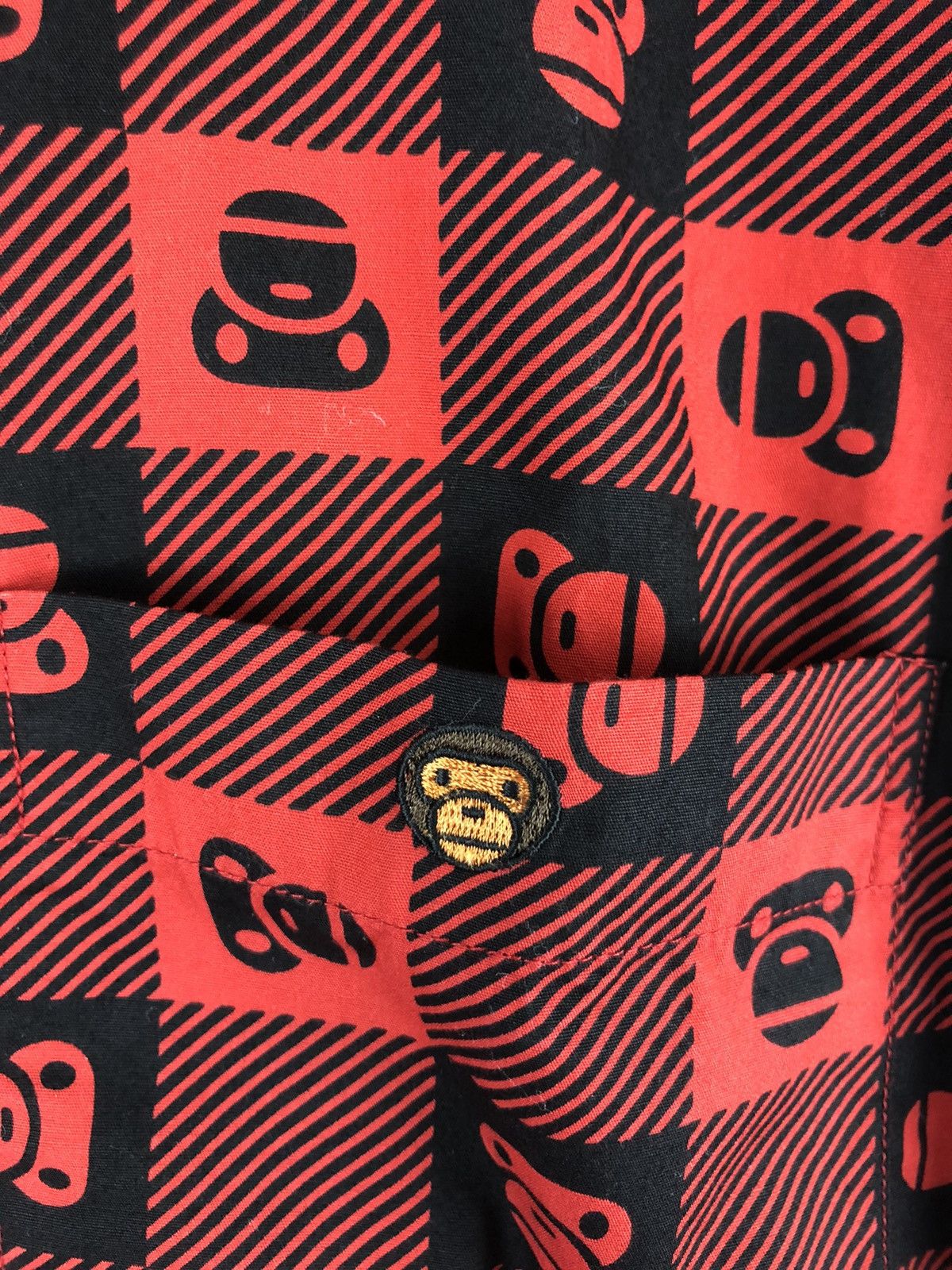 Bape Baby Milo Buffalo Check Shirt Size US M / EU 48-50 / 2 - 6 Thumbnail