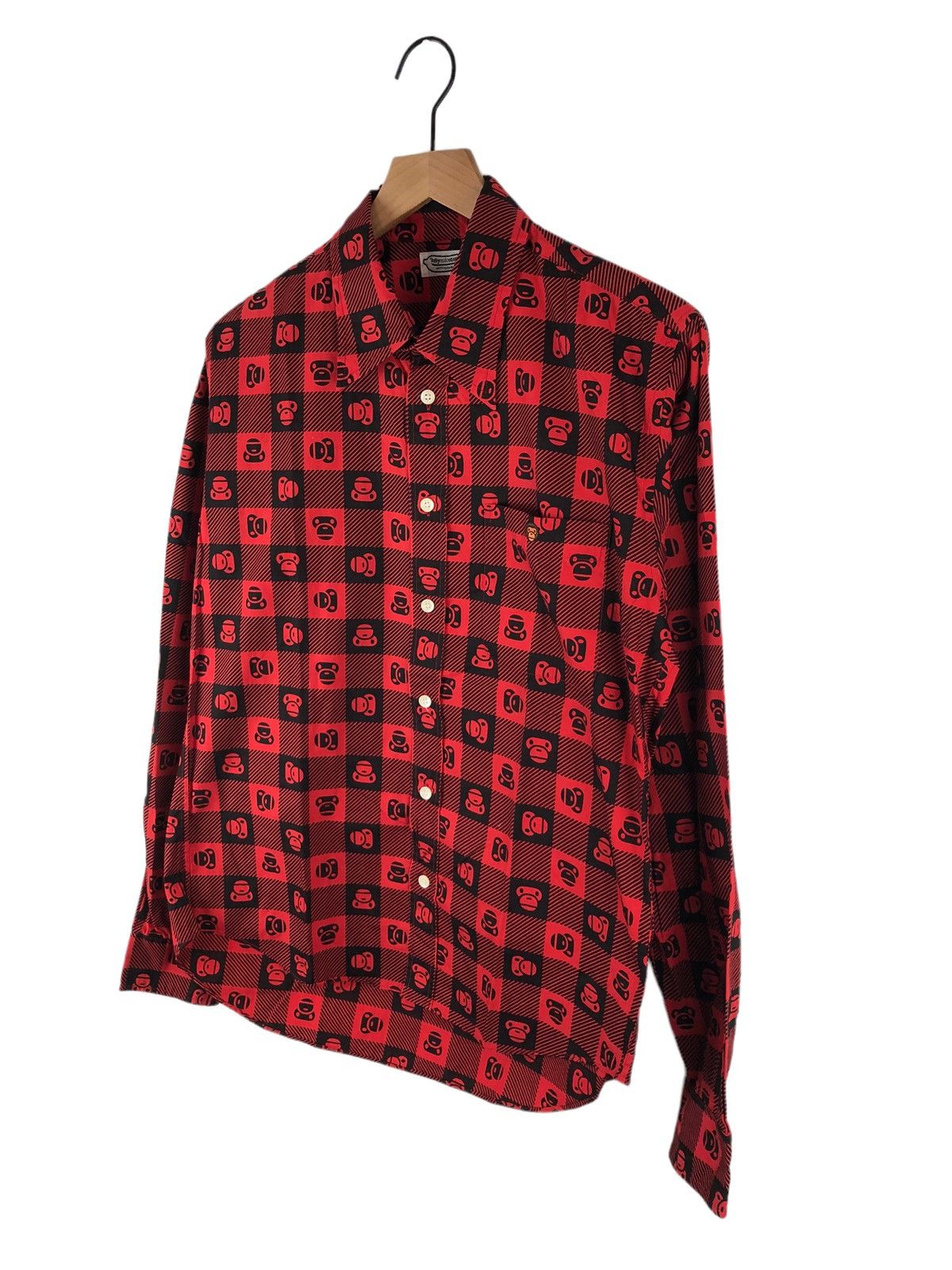 Bape Baby Milo Buffalo Check Shirt Size US M / EU 48-50 / 2 - 2 Thumbnail