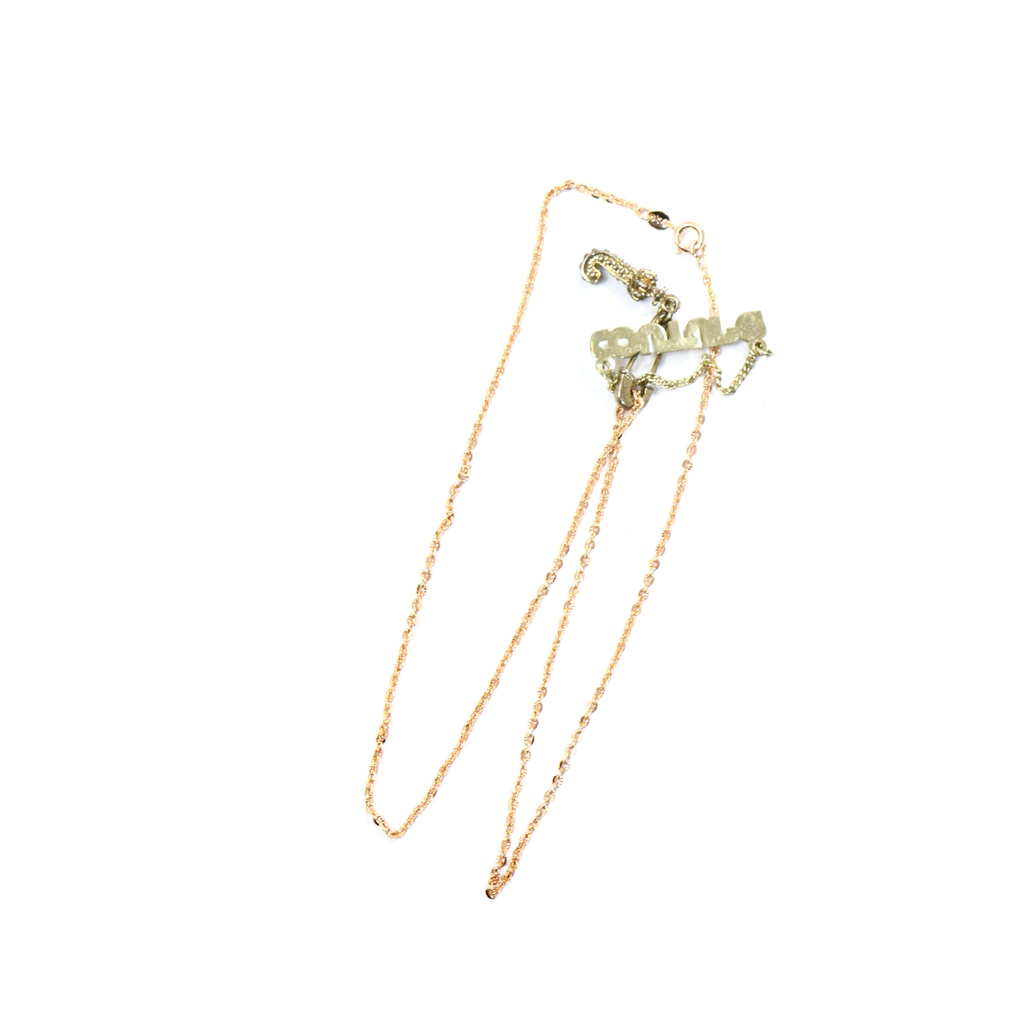 Juicy Couture "J" Crown Collapse Gold Gilding Necklace Size ONE SIZE - 3 Thumbnail