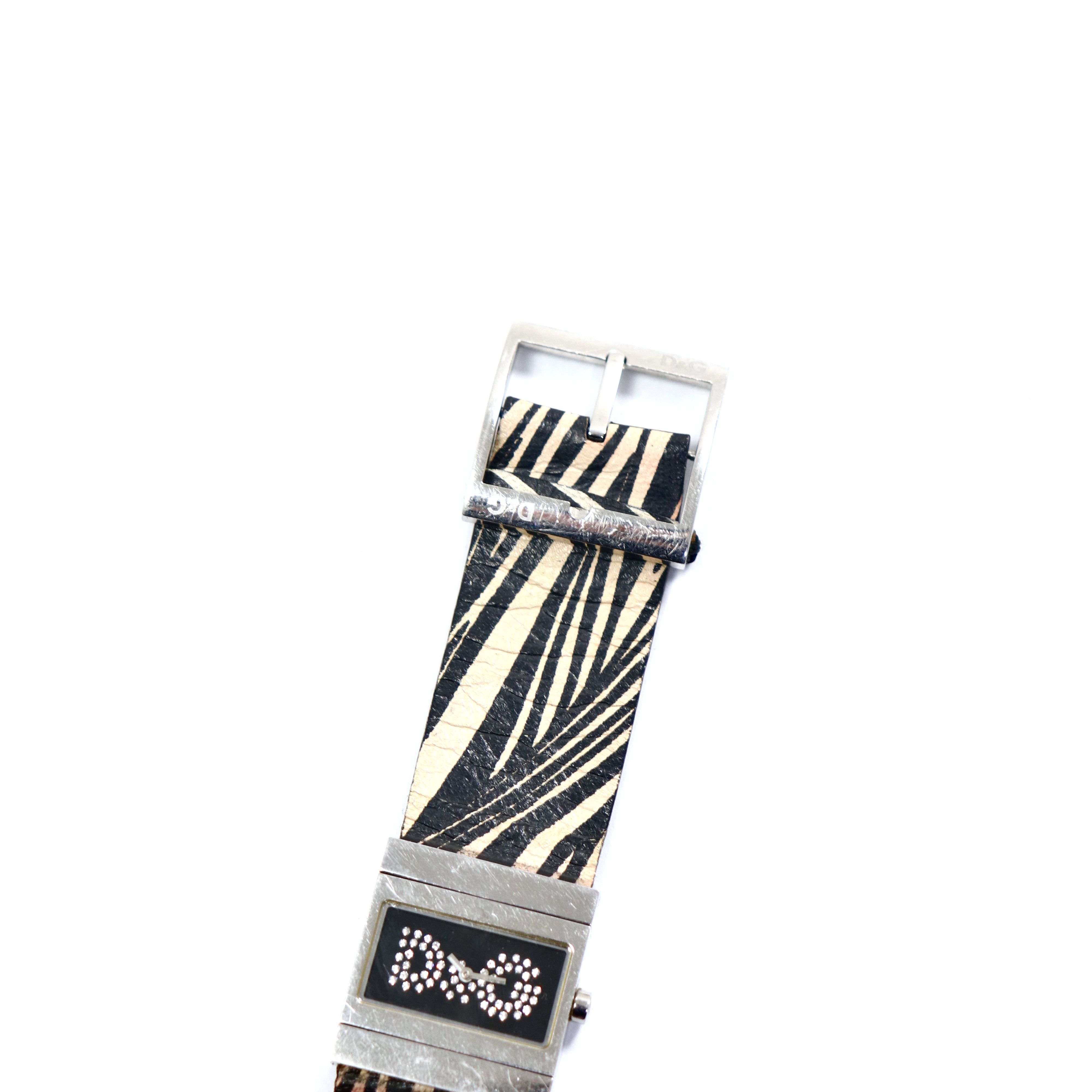 Dolce & Gabbana D&G Reversible Leather Zebra Watches Size ONE SIZE - 8 Thumbnail