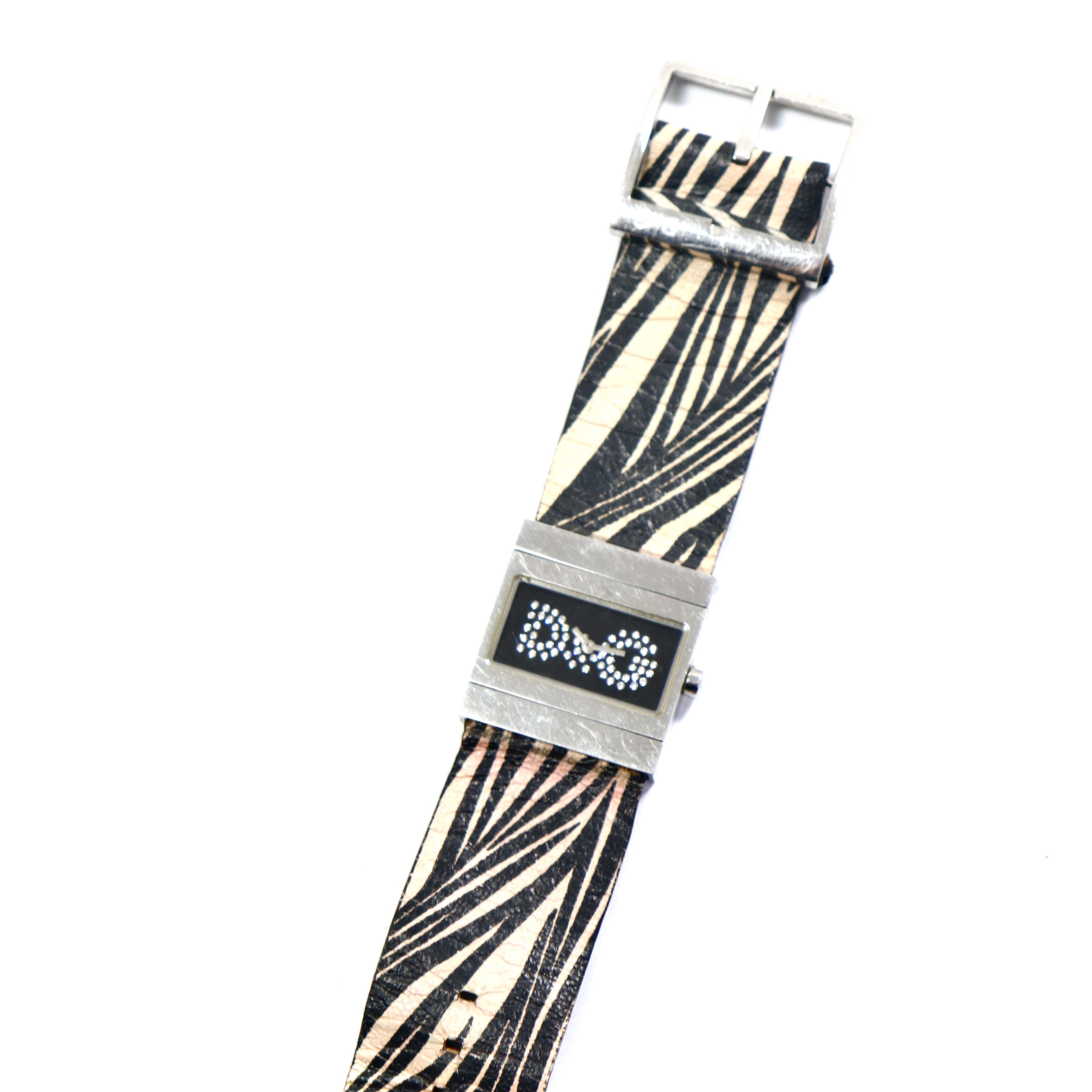 Dolce & Gabbana D&G Reversible Leather Zebra Watches Size ONE SIZE - 7 Thumbnail