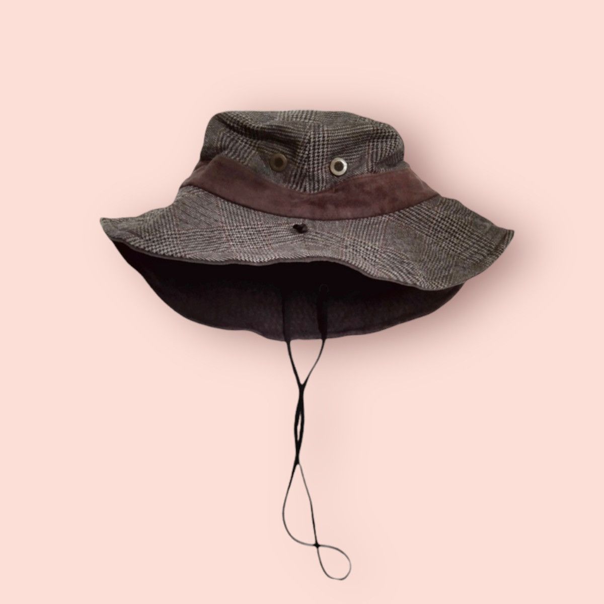 Japanese Brand × Vintage VINTAGE PLAID OUTDOOR BUCKET HAT Size ONE SIZE - 8 Thumbnail