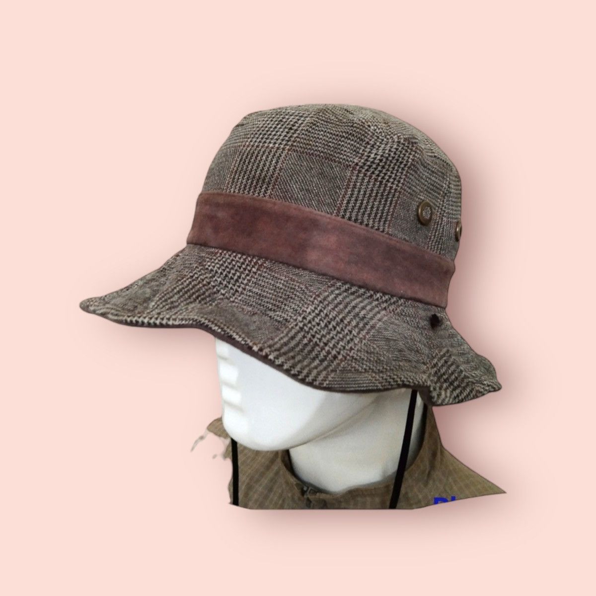 Japanese Brand × Vintage VINTAGE PLAID OUTDOOR BUCKET HAT Size ONE SIZE - 5 Thumbnail