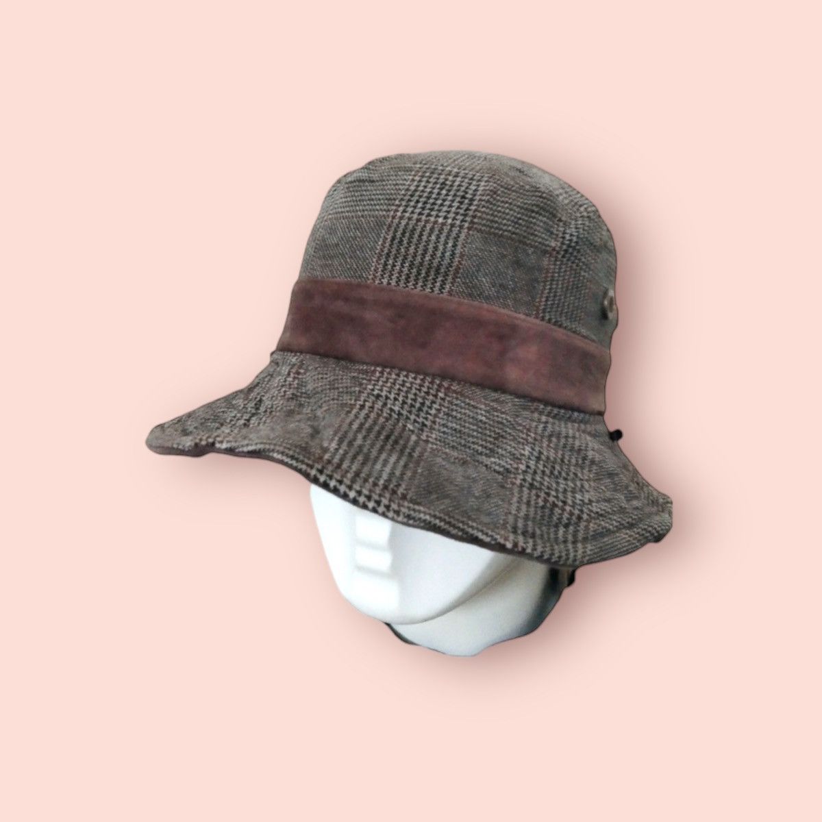 Japanese Brand × Vintage VINTAGE PLAID OUTDOOR BUCKET HAT Size ONE SIZE - 7 Thumbnail