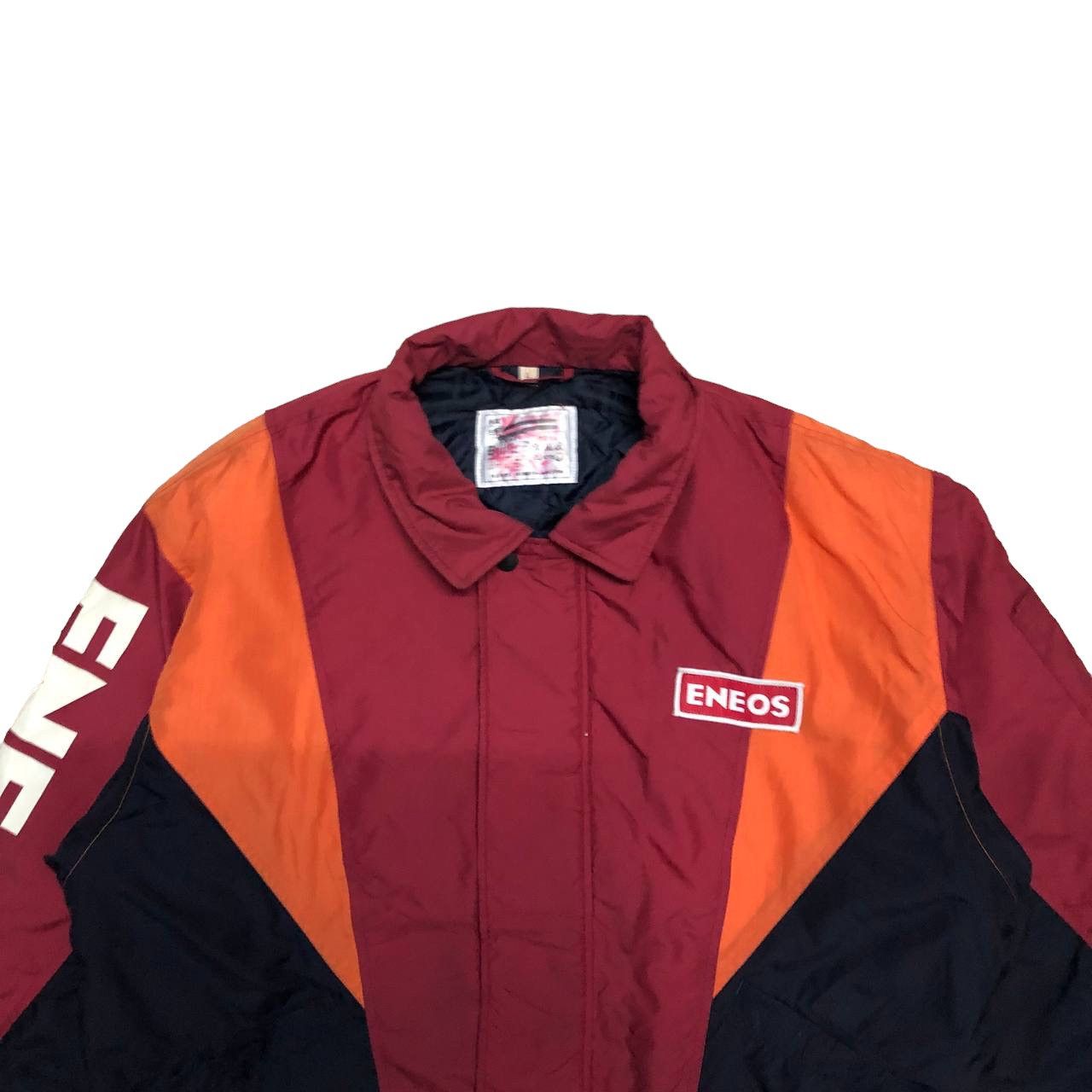 Japanese Brand ENEOS RACING SPELLOUT INITIAL D BOMBER JACKET Size US L / EU 52-54 / 3 - 4 Thumbnail