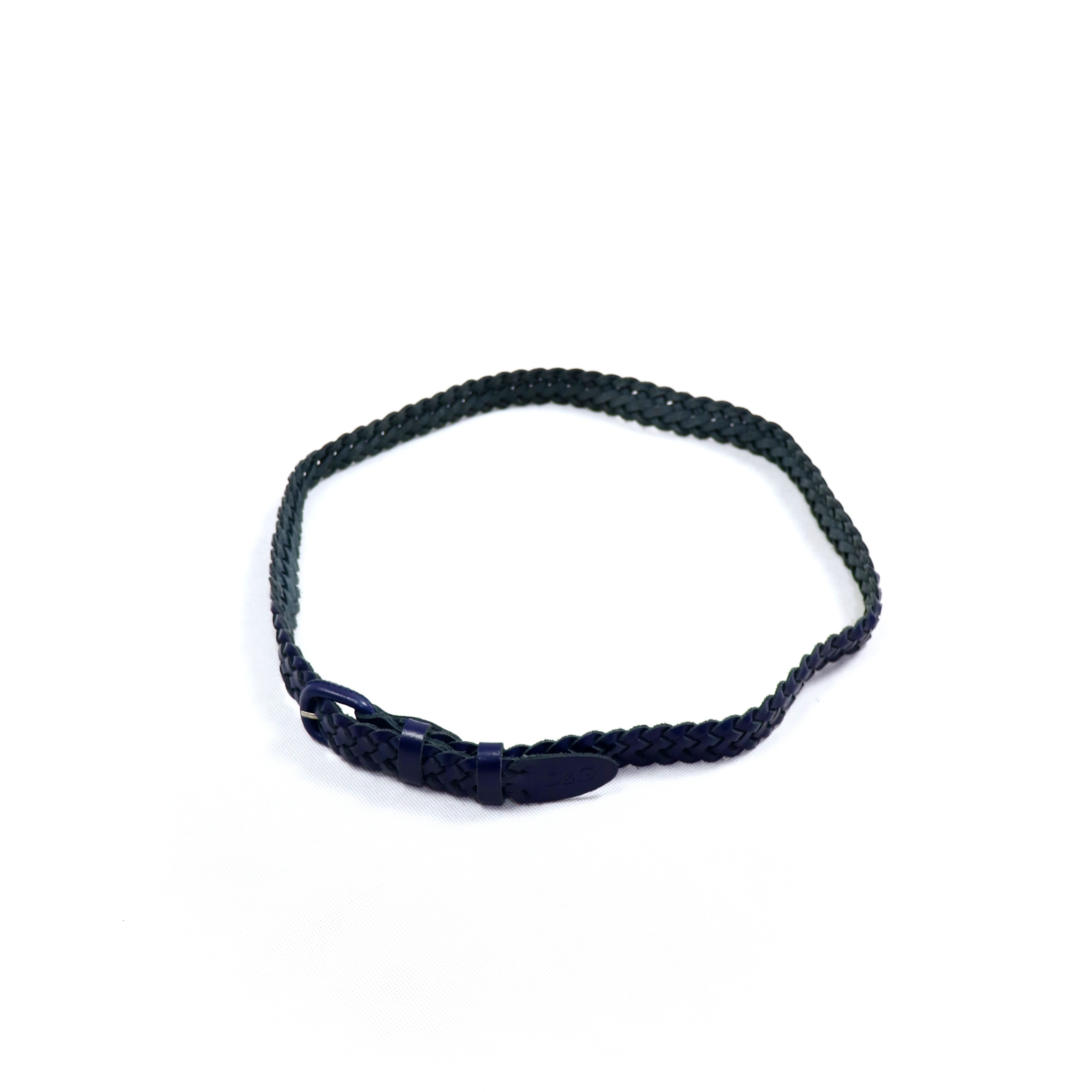 Dolce & Gabbana D&G Weaving Leather Slim Belt Size ONE SIZE - 1 Thumbnail