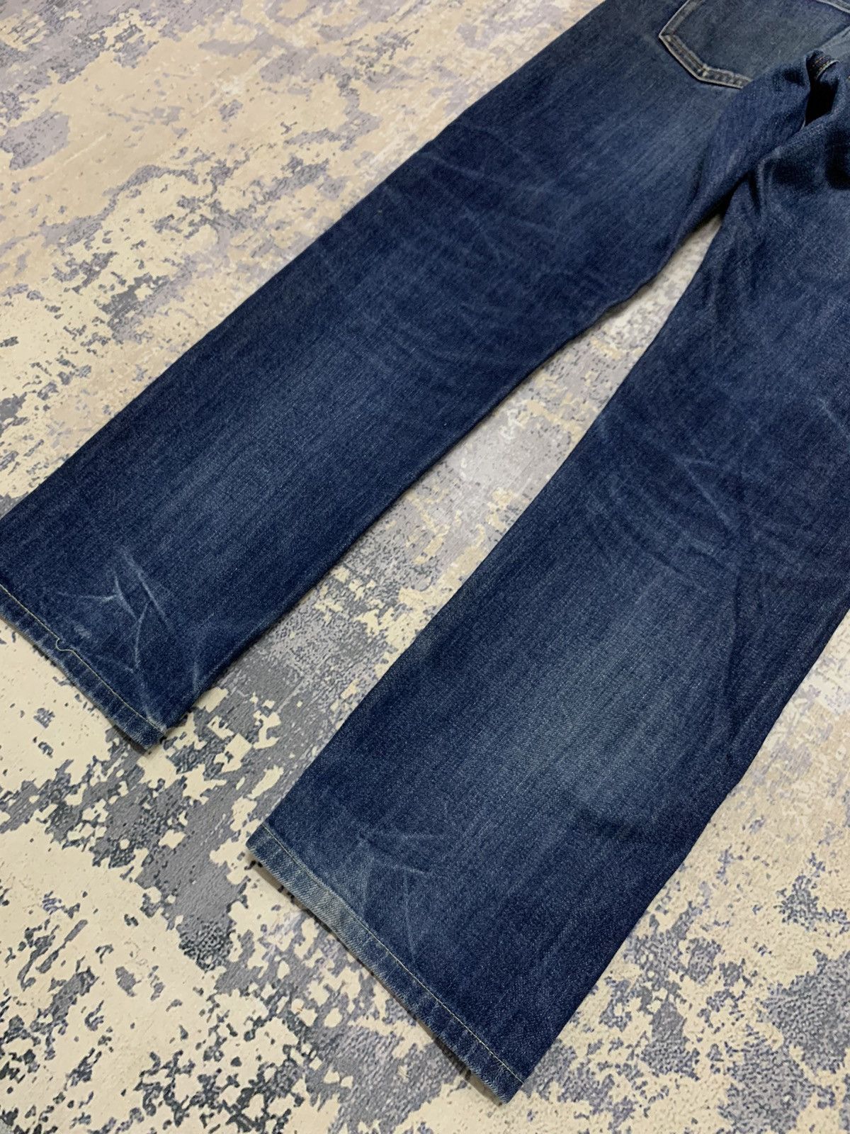 Japanese Brand Vtg Japanese Uniqlo Selvedge Jeans Distressed Denim W31x27 Size US 31 - 11 Thumbnail