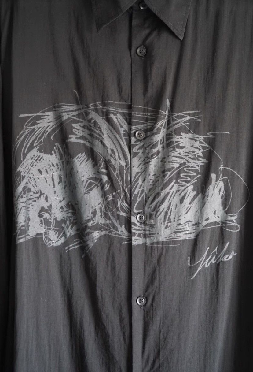 Yohji Yamamoto Pour Homme 19aw Shirt Size US L / EU 52-54 / 3 - 3 Thumbnail