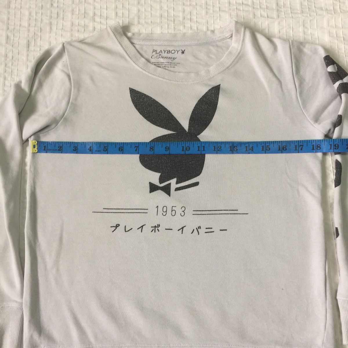 Playboy Vintage Playboy Sweatshirt Big Logo Nice design Size US S / EU 44-46 / 1 - 12 Thumbnail