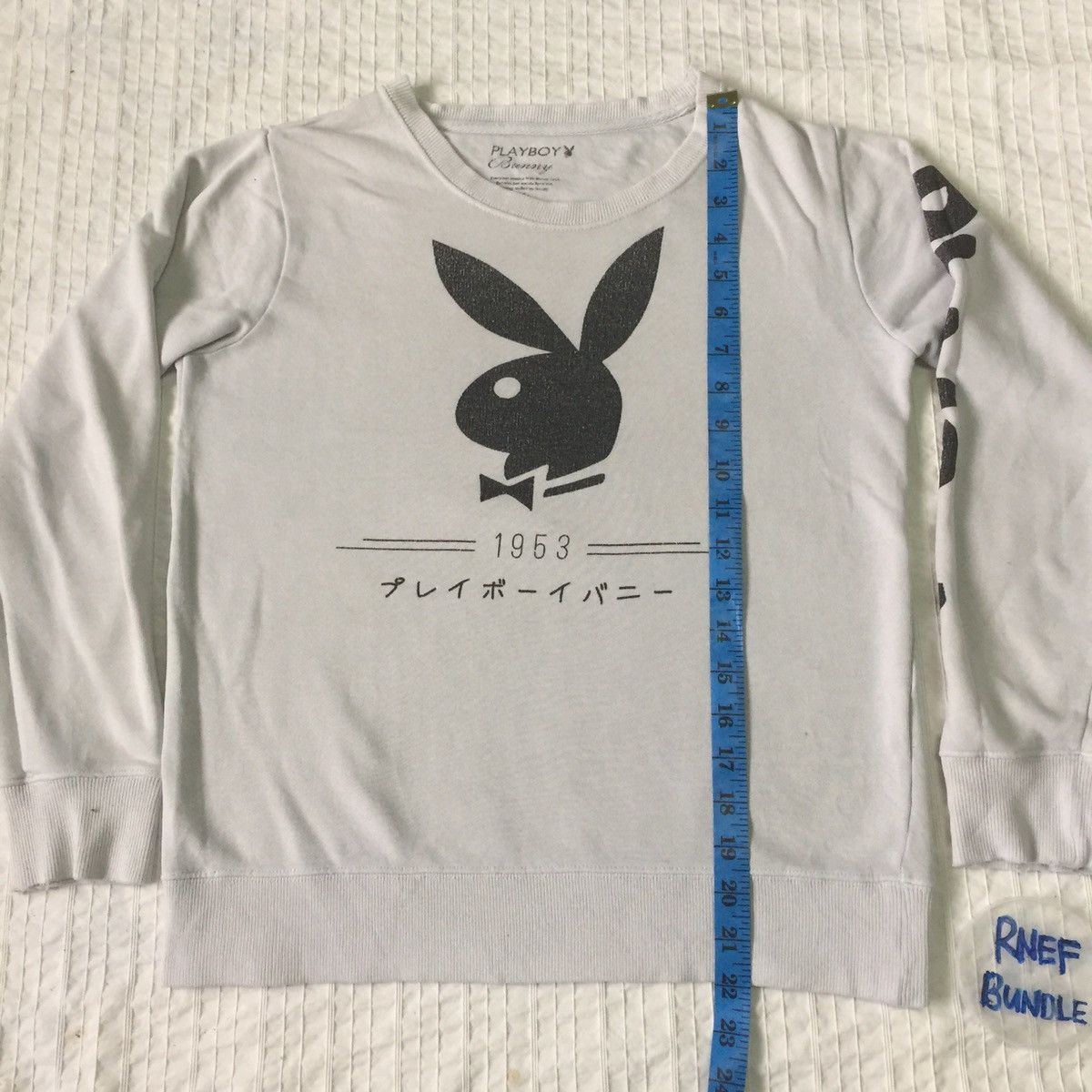 Playboy Vintage Playboy Sweatshirt Big Logo Nice design Size US S / EU 44-46 / 1 - 14 Thumbnail