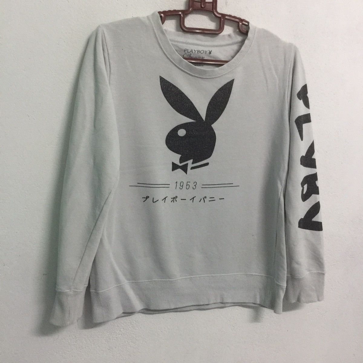 Playboy Vintage Playboy Sweatshirt Big Logo Nice design Size US S / EU 44-46 / 1 - 3 Thumbnail