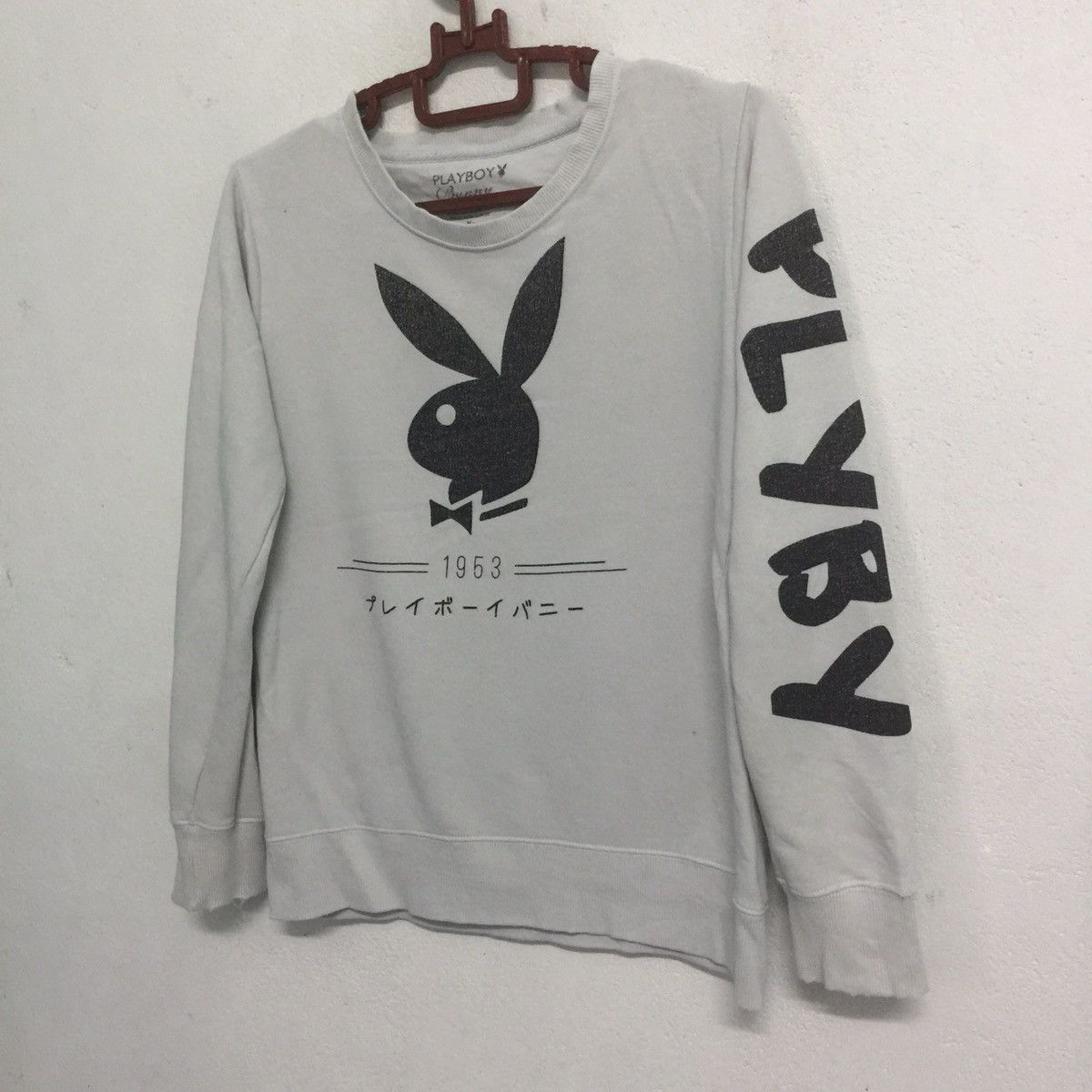 Playboy Vintage Playboy Sweatshirt Big Logo Nice design Size US S / EU 44-46 / 1 - 2 Thumbnail