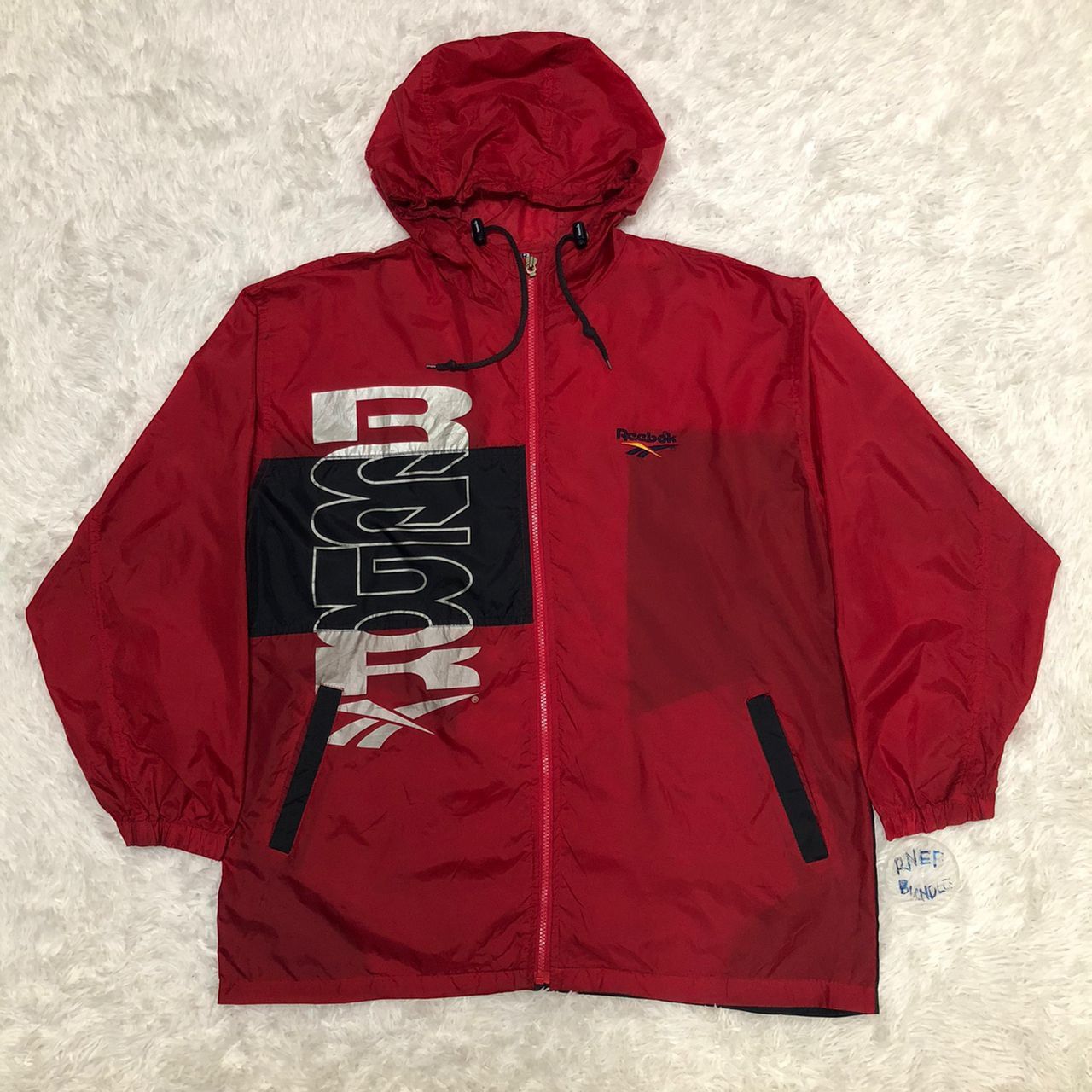 Reebok Reebok Jacket Windbreaker Nylon Size US M / EU 48-50 / 2 - 1 Thumbnail