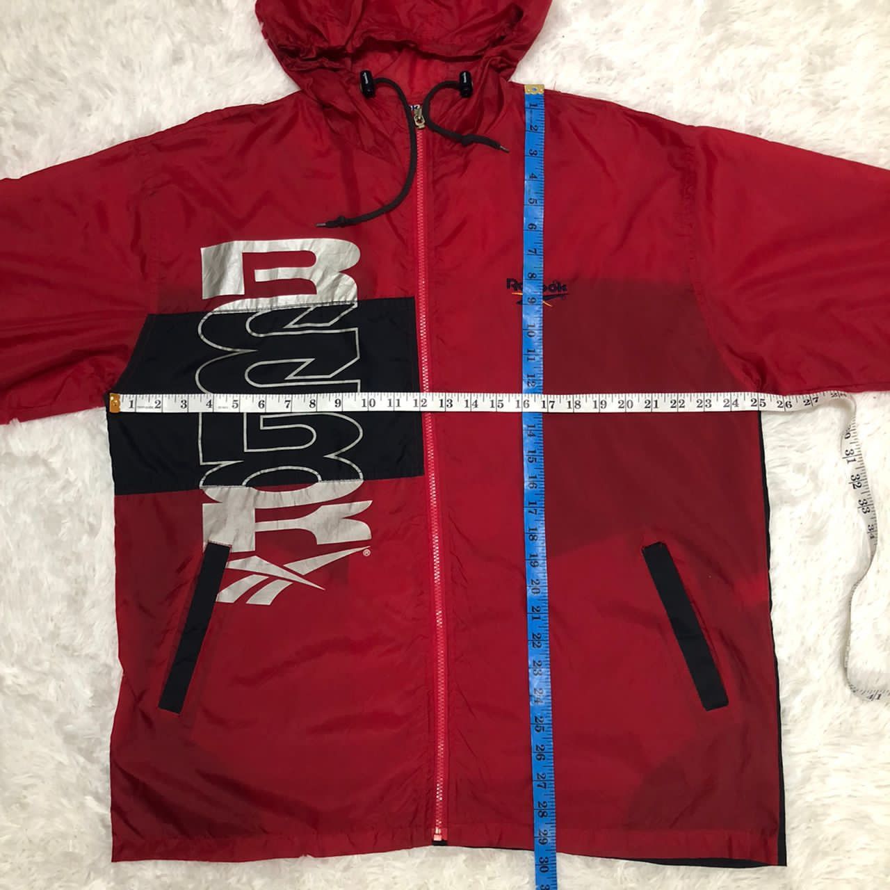 Reebok Reebok Jacket Windbreaker Nylon Size US M / EU 48-50 / 2 - 3 Thumbnail