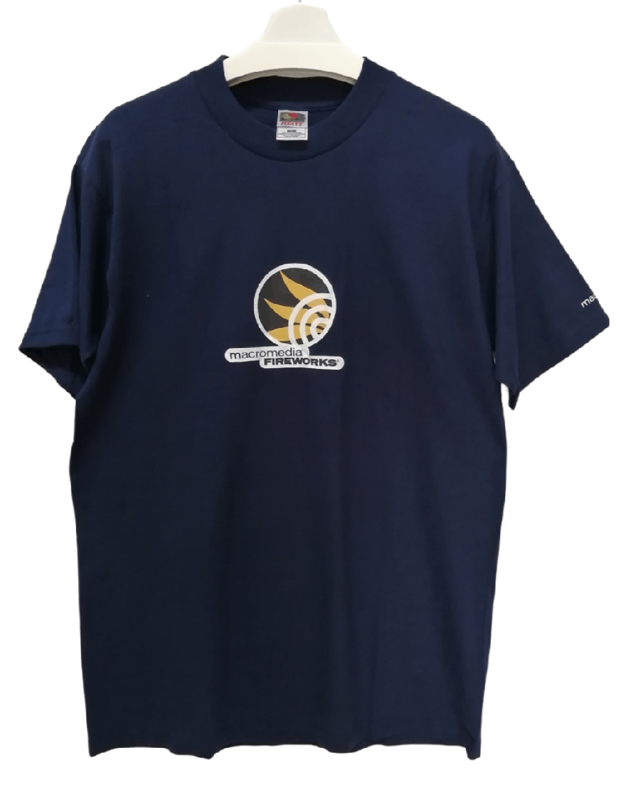 Vintage Vintage Macromedia FIREWORKS Tshirt - Size L Size US L / EU 52-54 / 3 - 1 Thumbnail