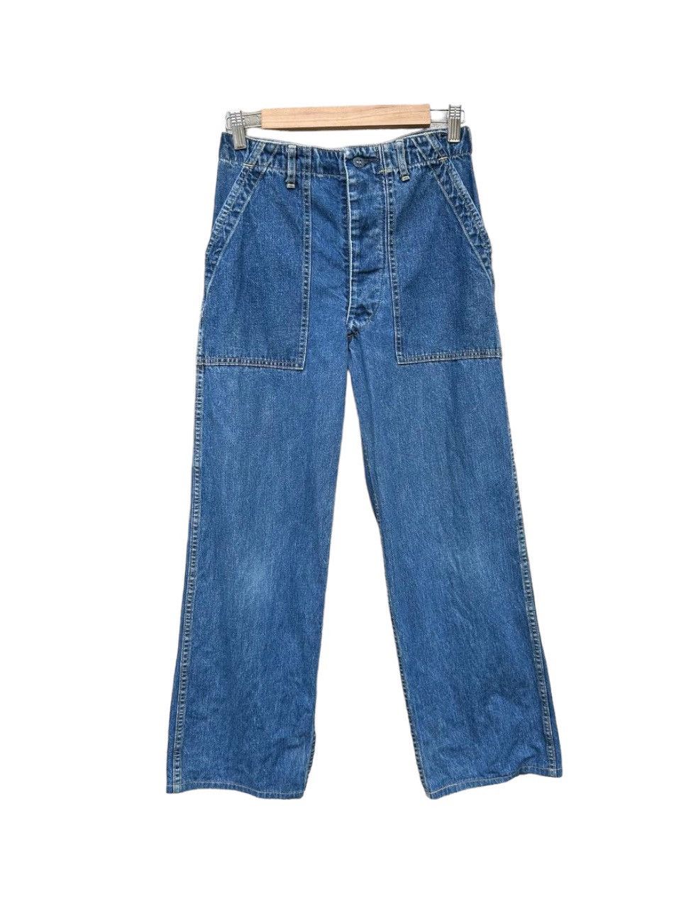 image of Nepenthes New York x Vintage Original Nepenthes Hogs Japan Denim in Blue, Men's (Size 29)