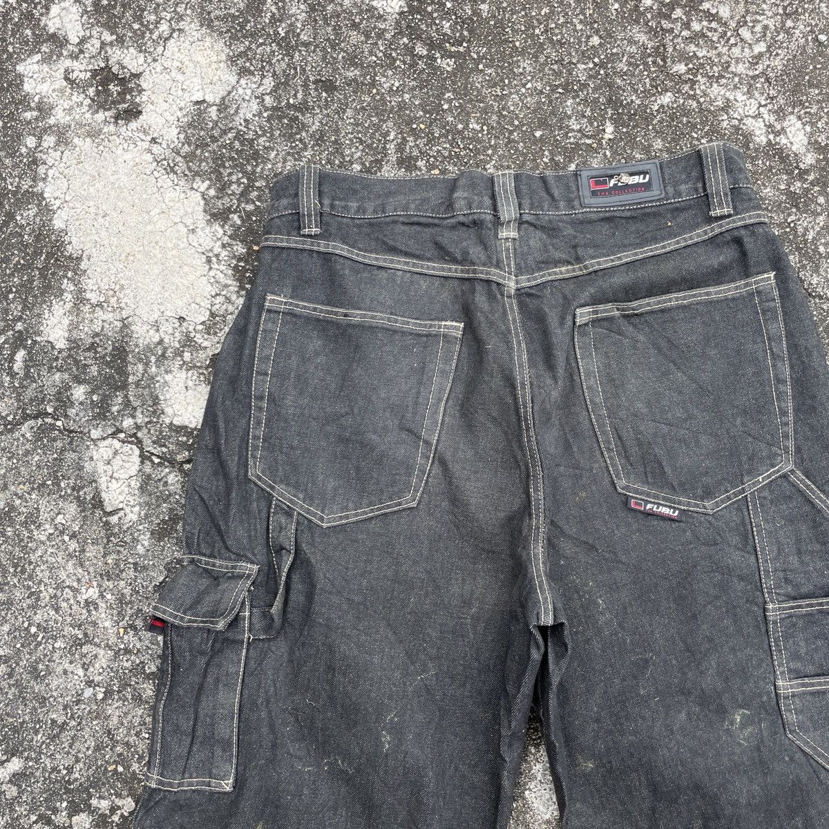 Fubu Vintage Fubu The Collection Denim Jeans Size US 37 - 10 Thumbnail