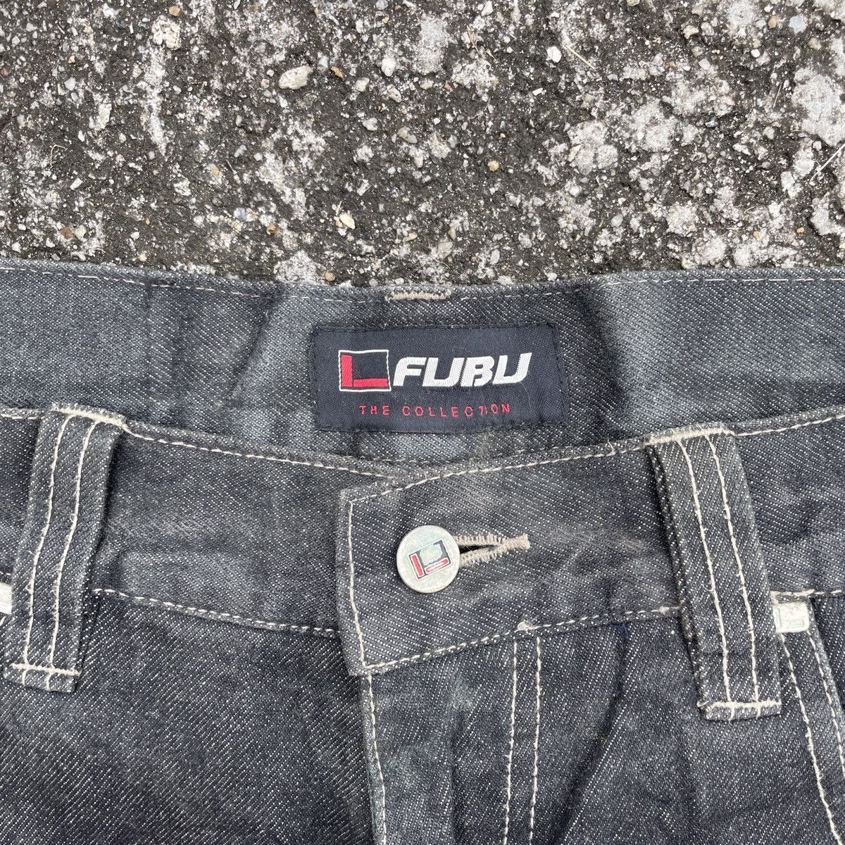Fubu Vintage Fubu The Collection Denim Jeans Size US 37 - 5 Thumbnail