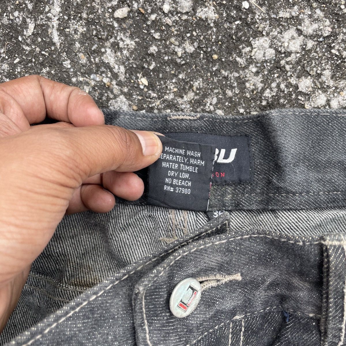 Fubu Vintage Fubu The Collection Denim Jeans Size US 37 - 7 Thumbnail