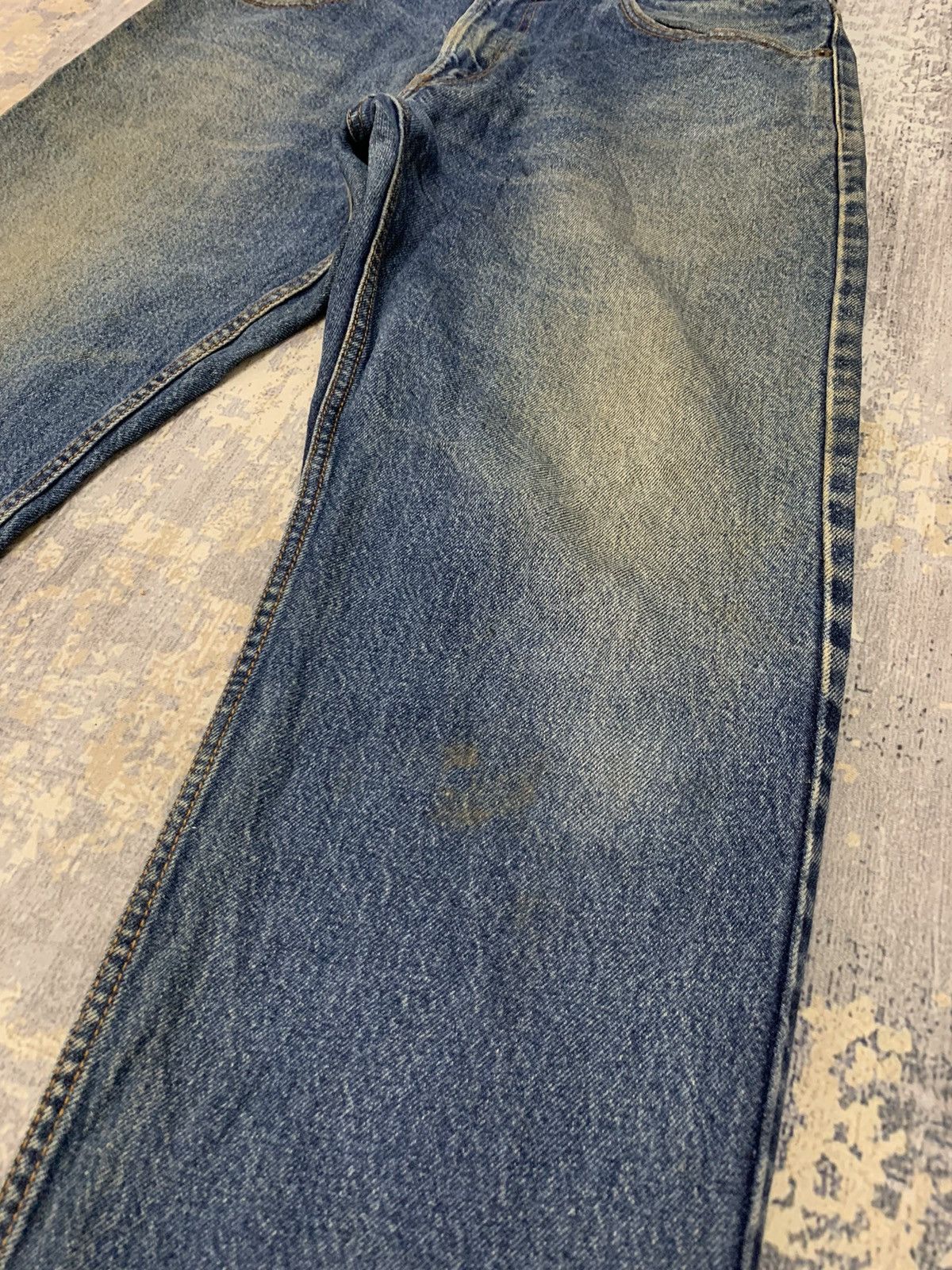 Levi's Vintage Levi’s 505 Regular Fit Mud Wash Jeans 34x28.5 Size US 34 / EU 50 - 5 Thumbnail