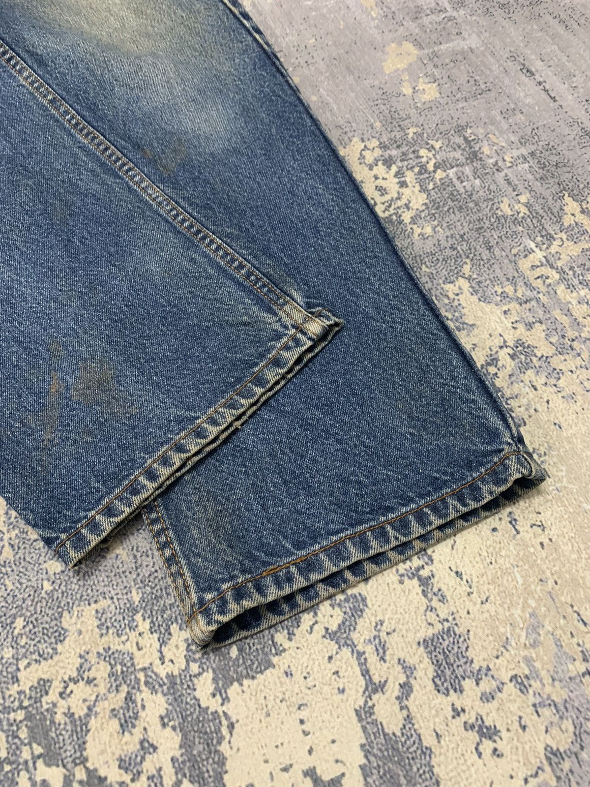 Levi's Vintage Levi’s 505 Regular Fit Mud Wash Jeans 34x28.5 Size US 34 / EU 50 - 6 Thumbnail