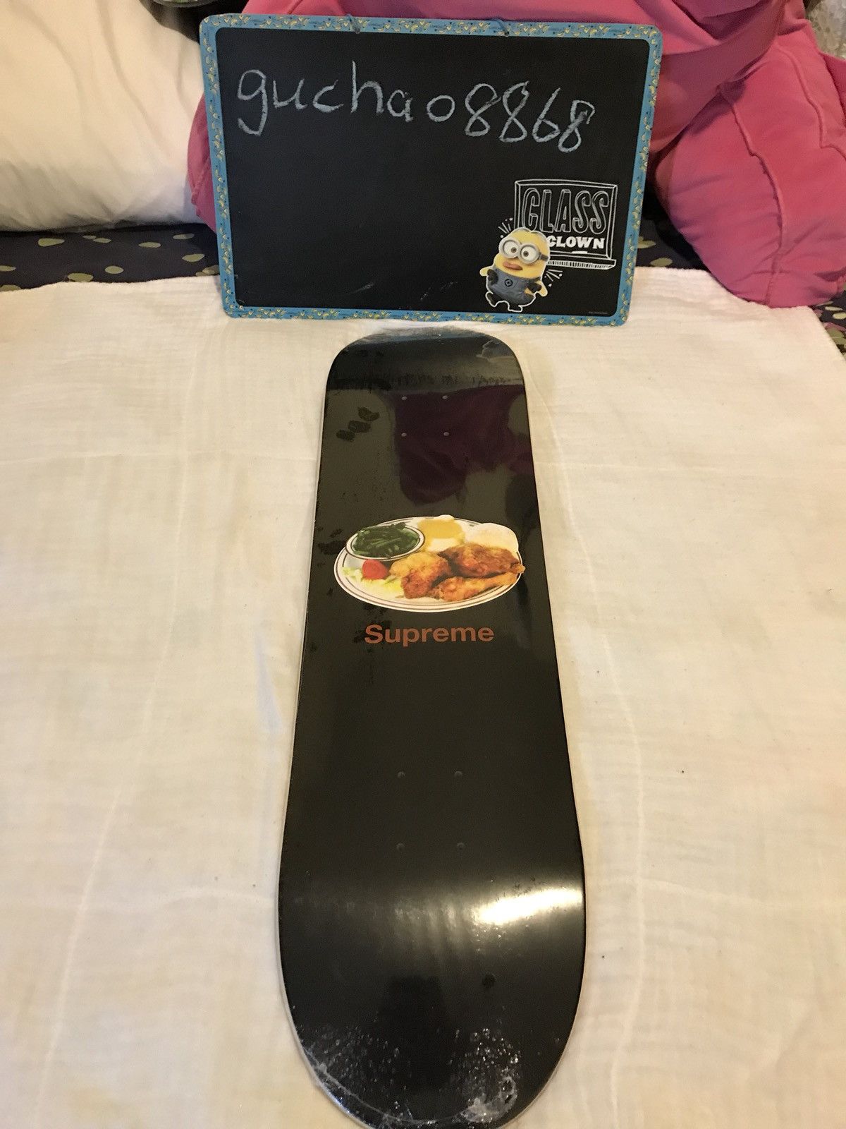 Supreme Chicken dinner skateboard | Grailed