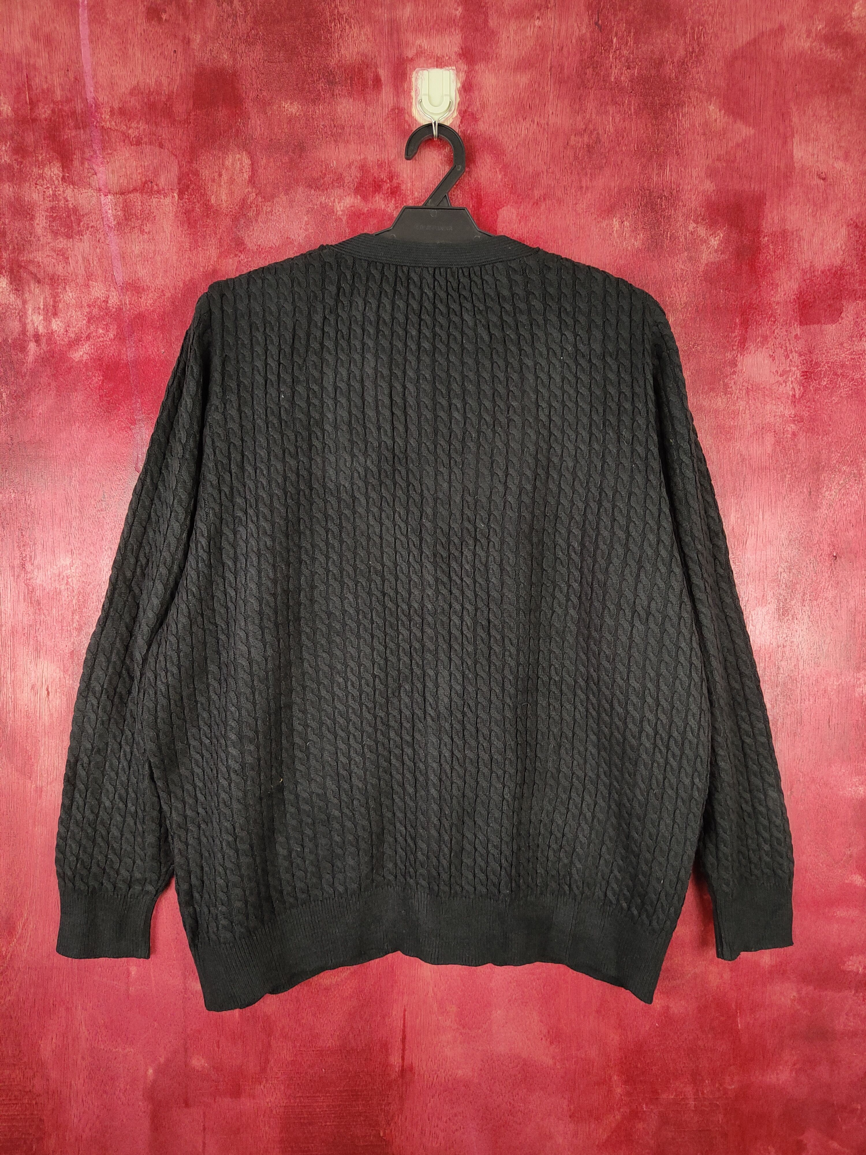 Japanese Brand DL BC 2001 Black Knitwear cardigan plain streetwear #5234 Size US XL / EU 56 / 4 - 7 Thumbnail