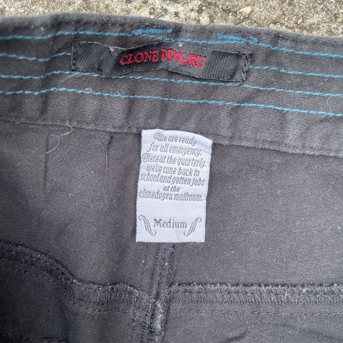 Japanese Brand Vintage Clone Devgru Tactical Faded Monkey Pants Size 31" - 6 Thumbnail