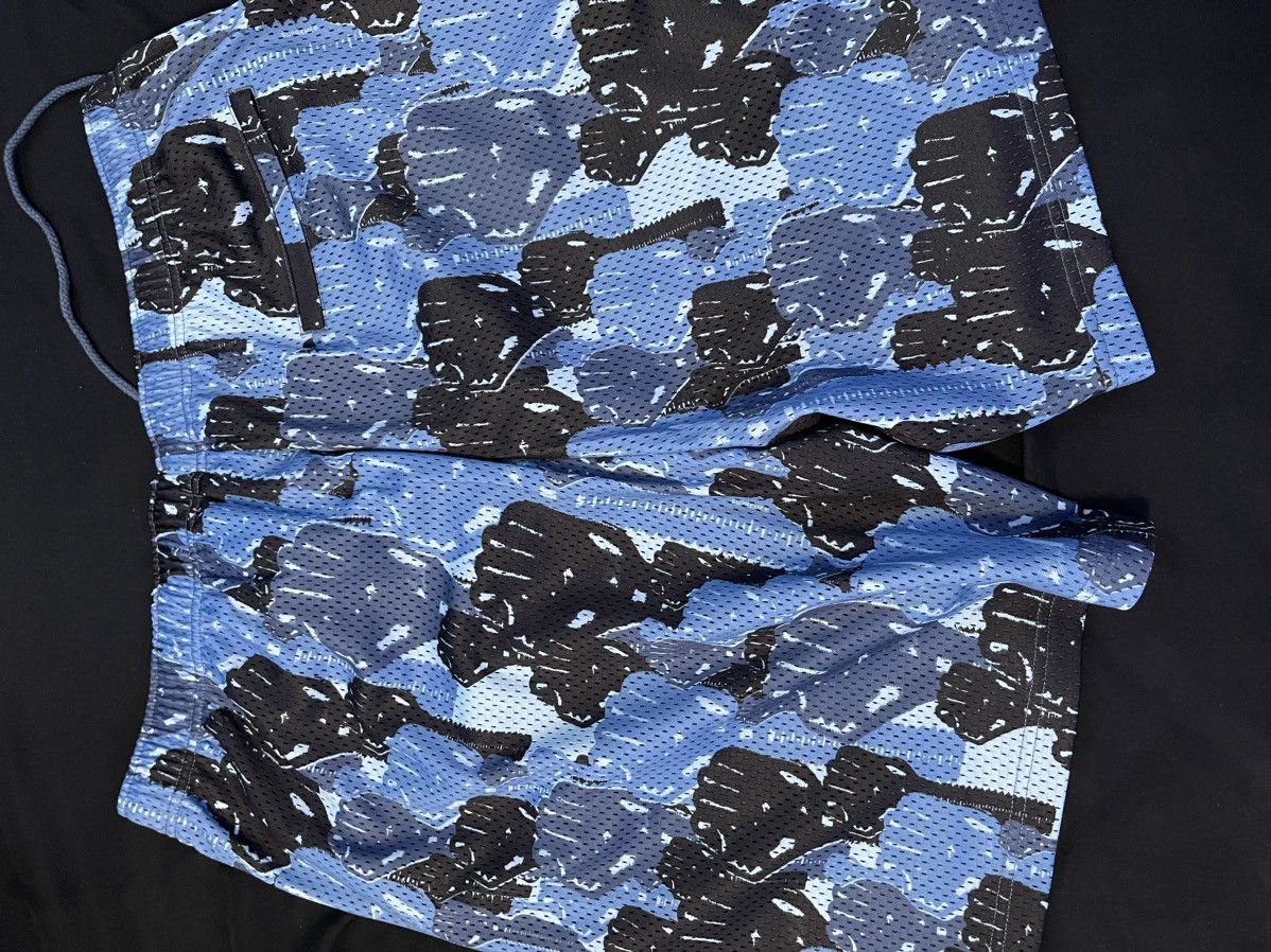 Supreme HARDIES Supreme Camo Basketball Shorts blue | Grailed