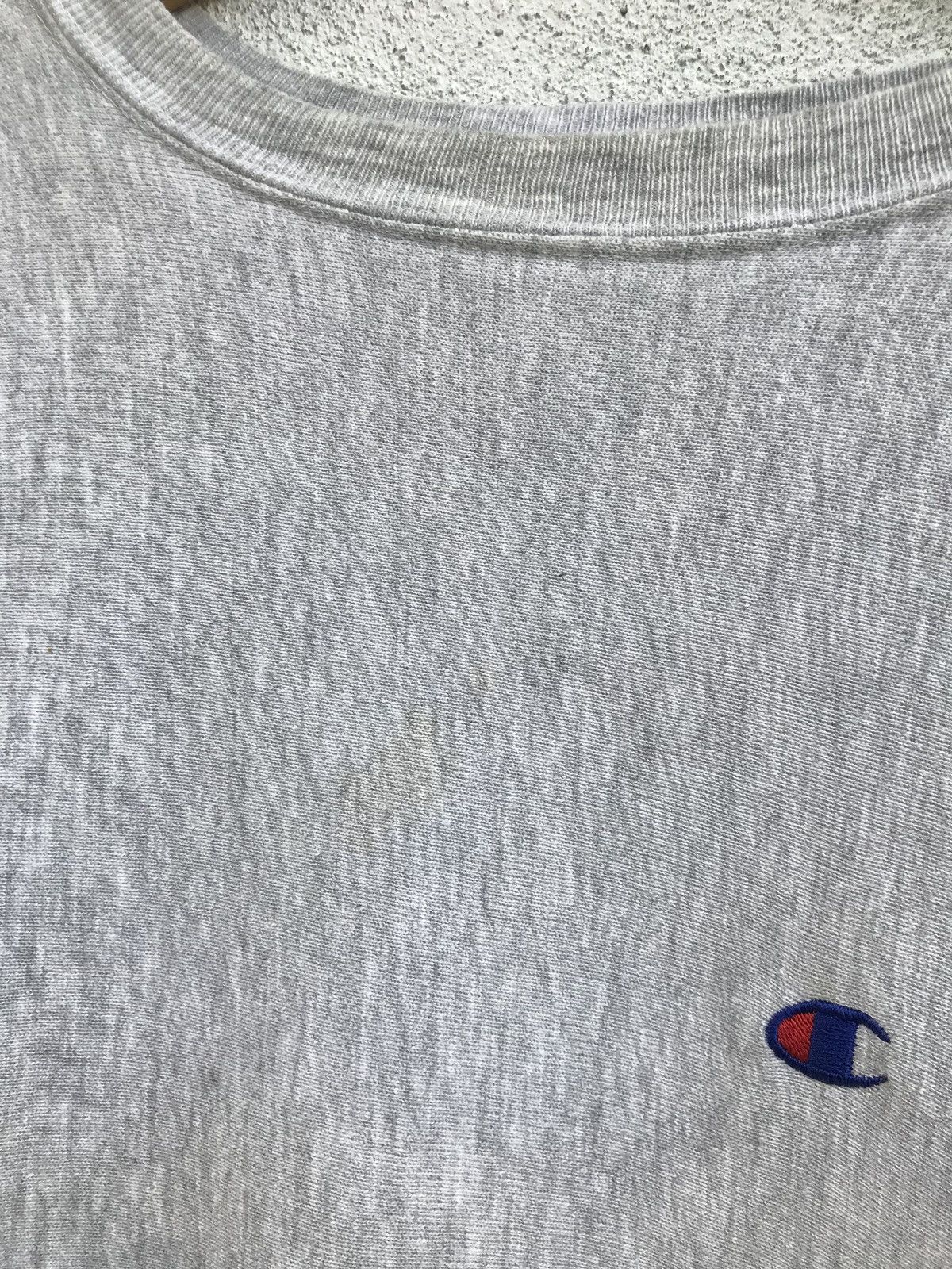 Champion Vintage Champion Light Grey Crewneck 21 bulk purchase Size US M / EU 48-50 / 2 - 2 Thumbnail
